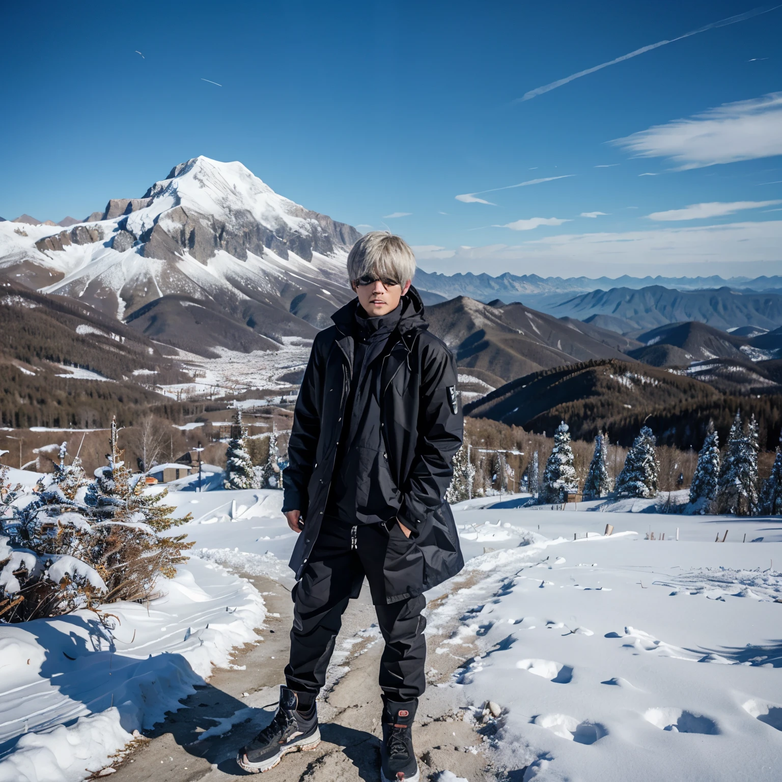 Kaneki in mountain
