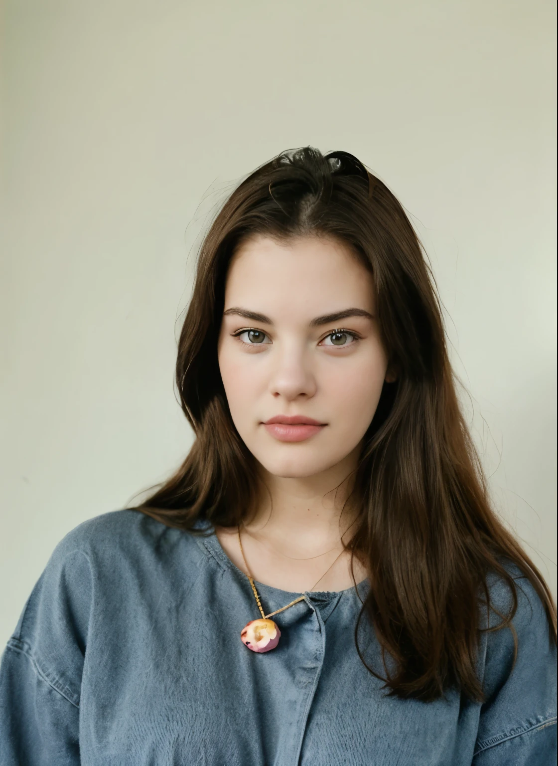 there is a young woman holding a donut in her hand, cerca de 19 anos, parece a jovem liv tyler, 1 9 9 5, 1995, 1994, 1993, 1 9 9 3, 1 9 9 4, 1996, 1 9 9 6, 1 9 9 0, 1 9 9 2