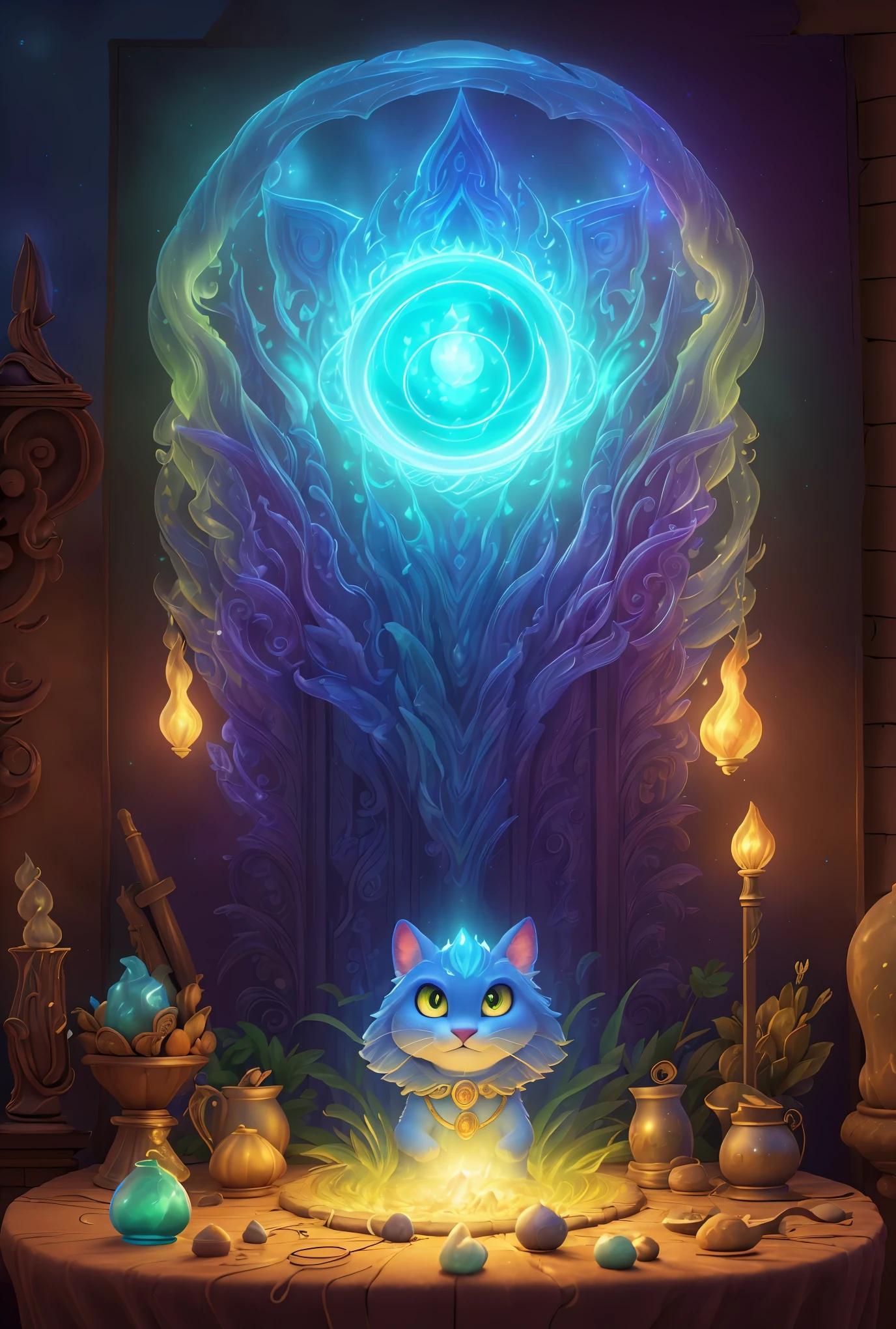 Ancient Myth, Magical Liquid, Converging Spirit Power, Endless Energy and Wisdom, Enchanting Moonlight, Captivating Aura, Mysterious Colors, Mythical Legends Come to Life, Alternate Dimension, Enchanting Majesty, Unthinkable Life, Curious Fascination, Magical Experience, Infinitesimal Universe, Marvelous Image
Medium: Illustration
Image Quality: (best quality, 4k, 8k, highres, masterpiece:1.2), Ultra-Detailed, (Realistic, Photorealistic, Photo-Realistic:1.37), HDR, UHD, Studio Lighting
Art Style: Fantasy, Enchantment
Color Palette: Mystical, Etheral
Lighting: Moonlit Glow