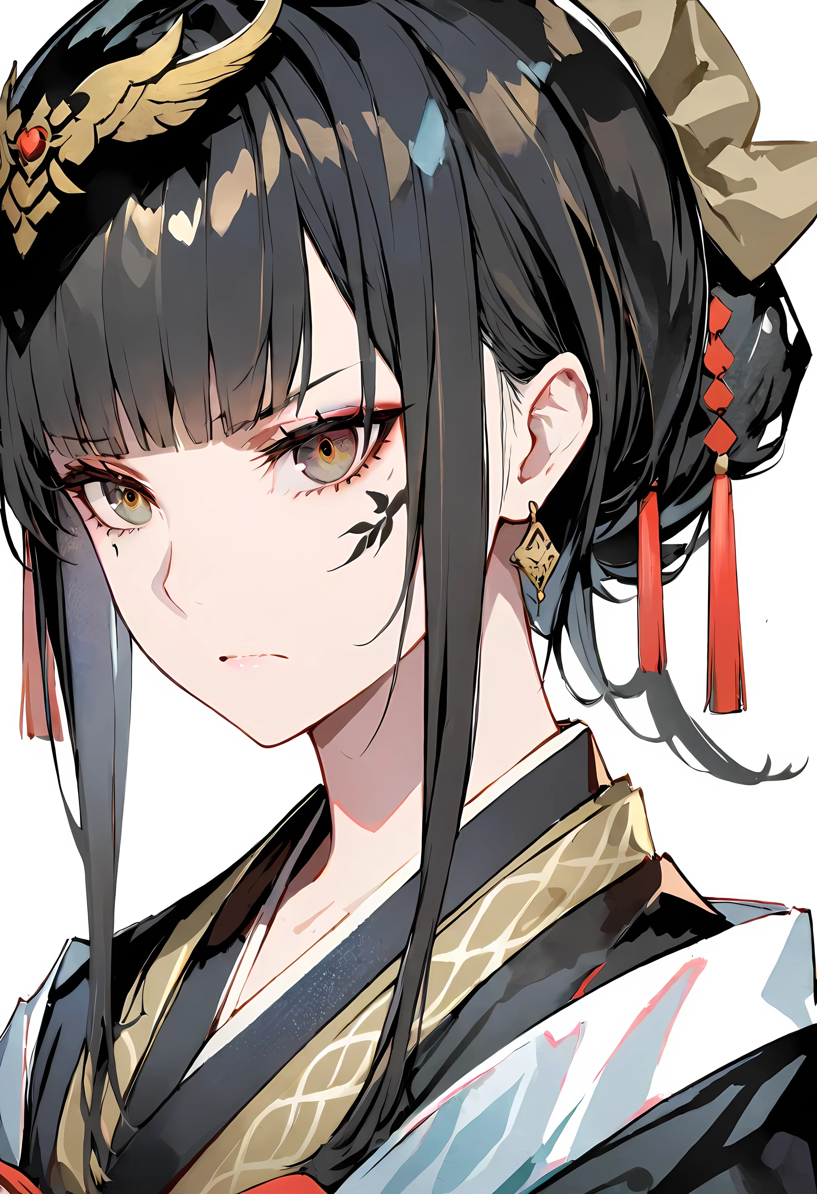 (masterpiece, best quality:1.2), 1 girl, alone,two-dimensional,amazing,Inspired by the myths and legends of Guilin, China:Liu Sanjie,A bust of a woman 白色的长发,black eyes, a woman, Head covered with a cloak, metal jewelry, Serious expression, attack action, lower your head, hanfu, black clothes, eyes cold, loose hair, (ink smudges) beautiful figure painting, Clothing black and white ink style, Delicate skin tone, watercolor, soft, martial arts style, ethnic style, Exquisite and beautiful face, sash, keen vision,black theme,body movements,whole body,shoe,sock