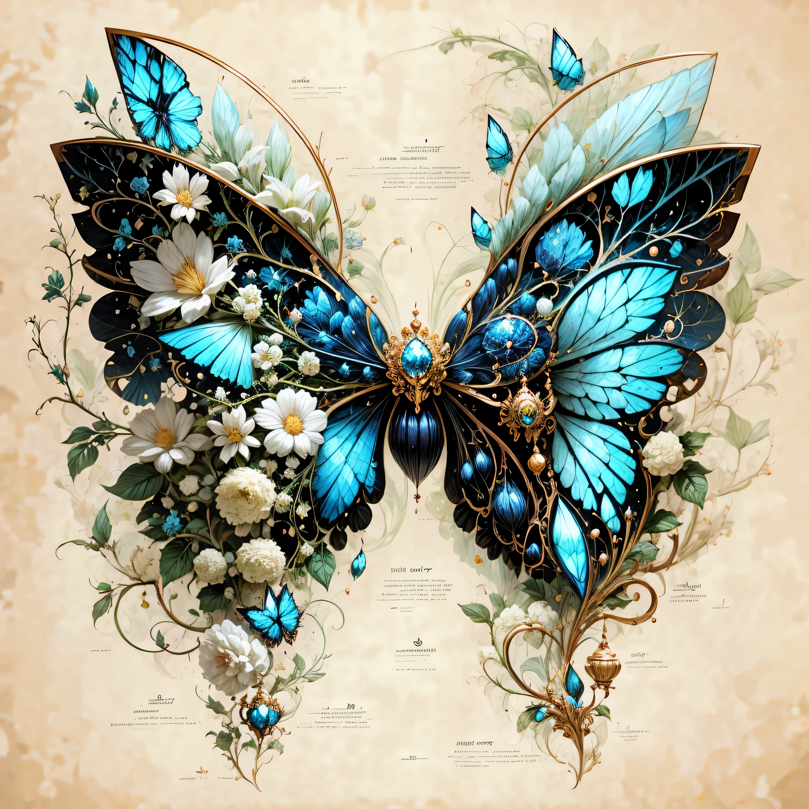 panda elements，Panda pattern printed on the wings。There are black and white hairs around the wings