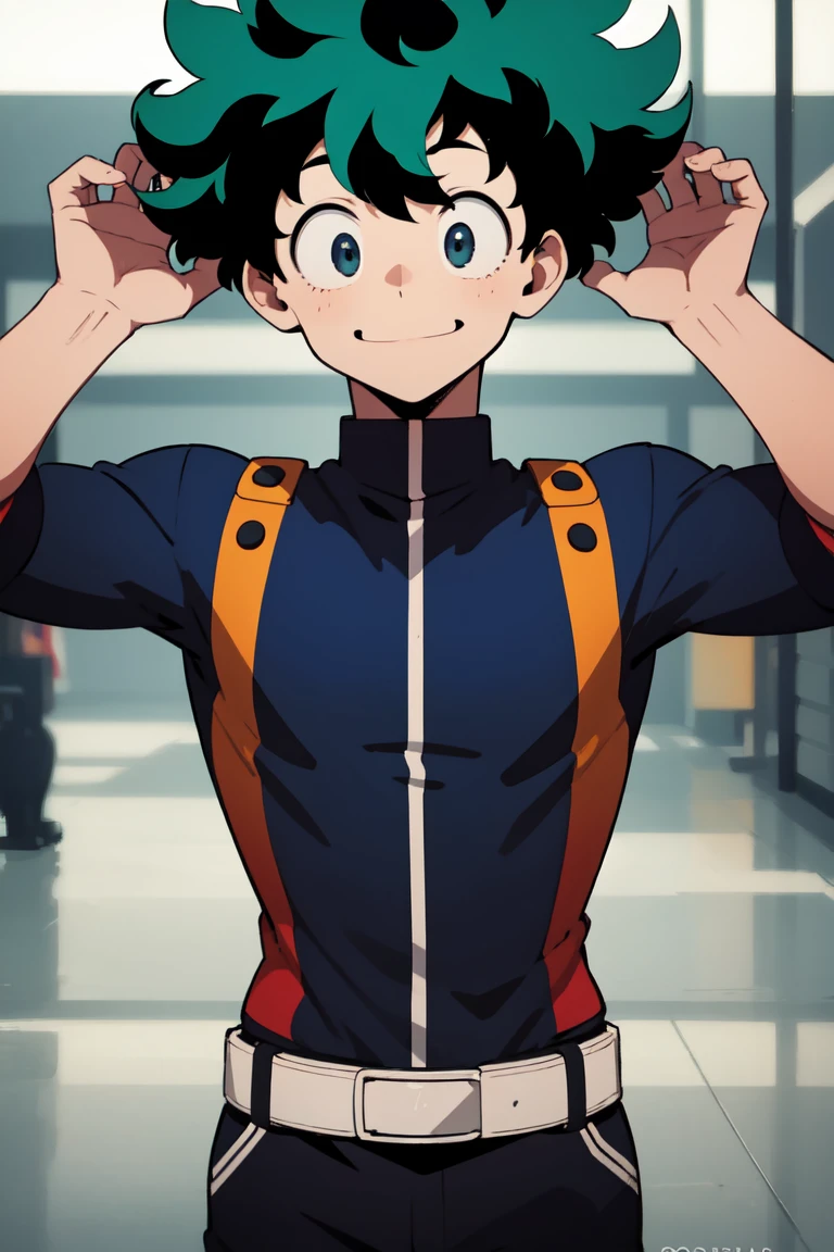 The handsome Midoriya Izuku