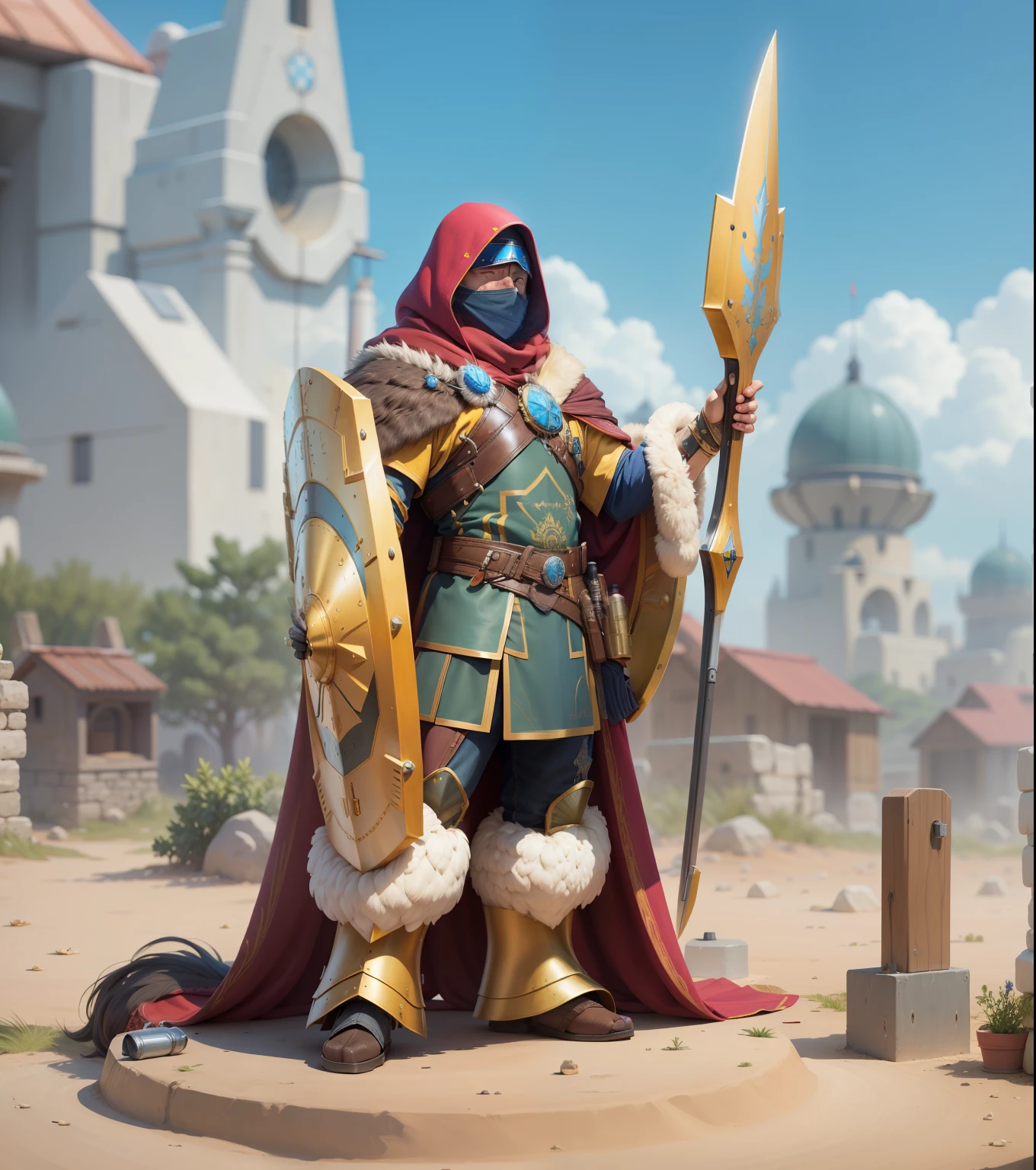 make the shield more detailed