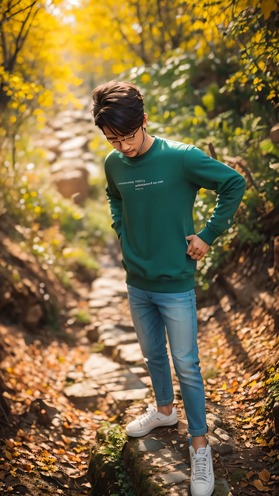 Realistic colourful sweatshirt 