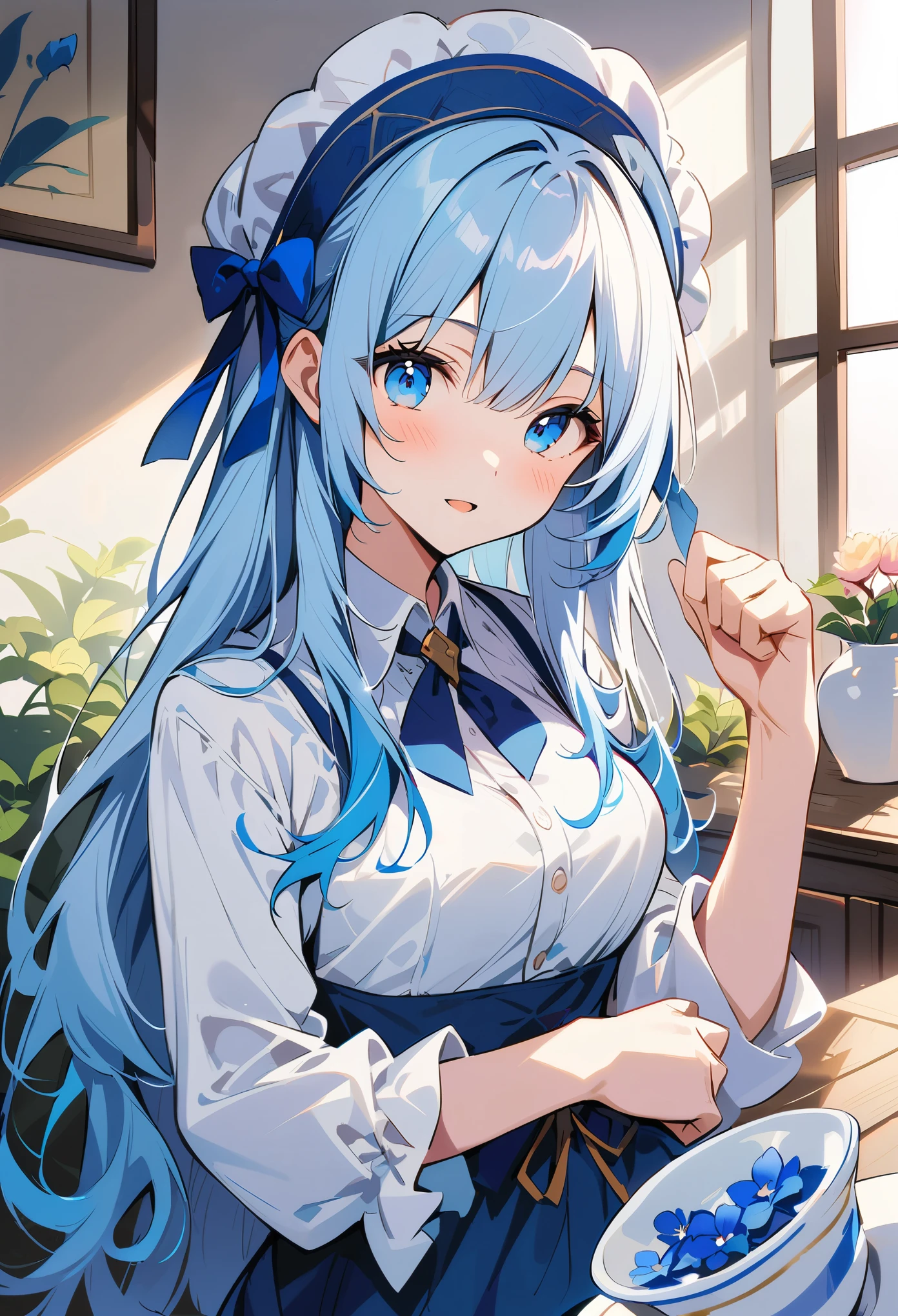 Blue and white porcelain