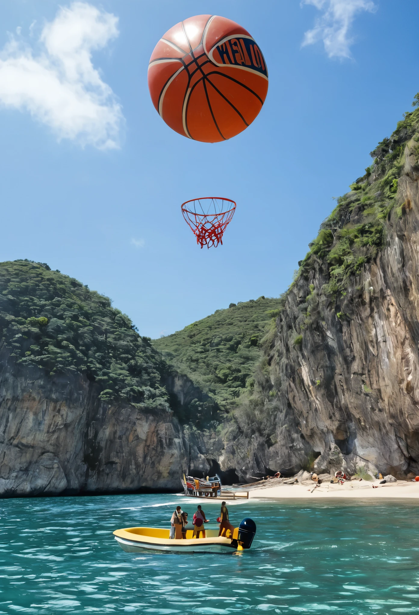 Balon de basquet de la pelicula el naufrago 