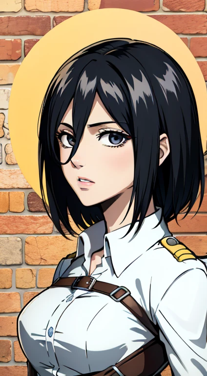 (Masterpiece:1.2, Best quality), reality, (reality مفرطة:1.2), Beautiful, Mikasa from AOT