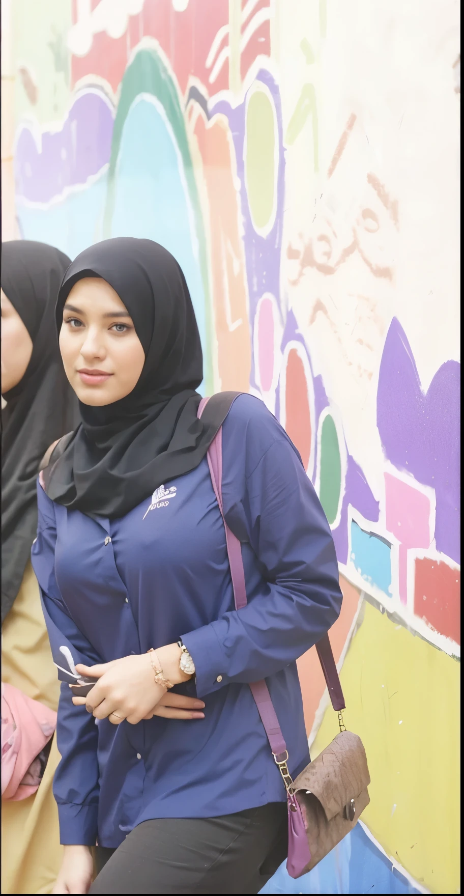 Big breast hijab