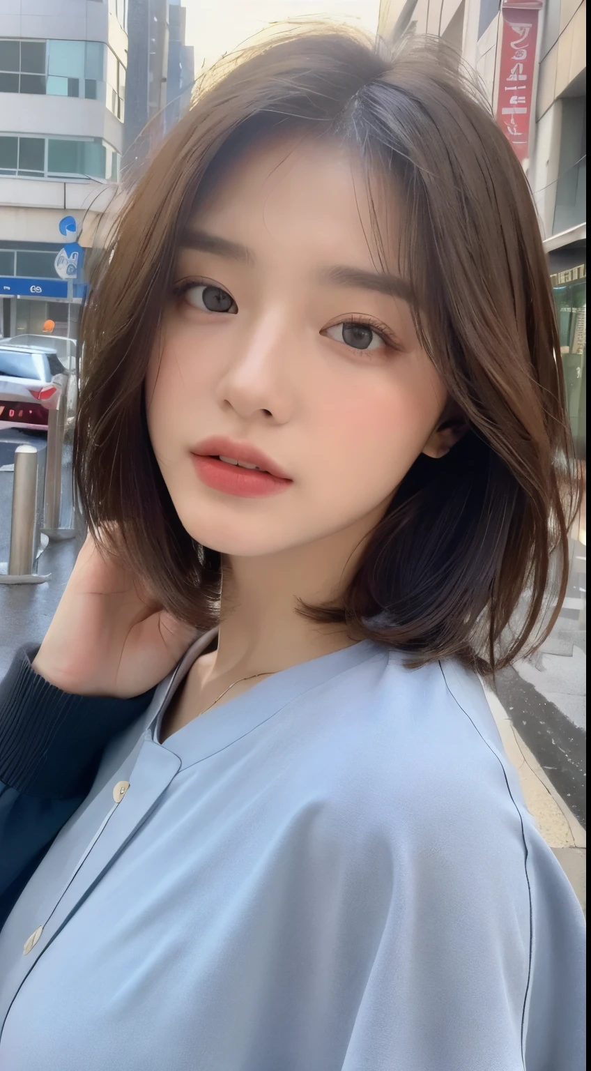((Best Quality, 8K, Masterpiece:1.3)), Focus: 1.2, Perfect Body Beauty: 1.4, Buttocks: 1.2, ((Layered Haircut, Breasts: 1.2)), (Wet Clothes: 1.1) , (Rain, Street:1.3), Bandeau Dress: 1.1, Highly Detailed Face and Skin Texture, Delicate Eyes, Double Eyelids, Whitened Skin, Long Hair, perfect eyes, super fine eyes, very detailed eyes, super fine mouth, perfect mouth, very detailed mouth, perfect face, super fine face, very detailed face, perfect body, super model, super idol, beautiful girl
