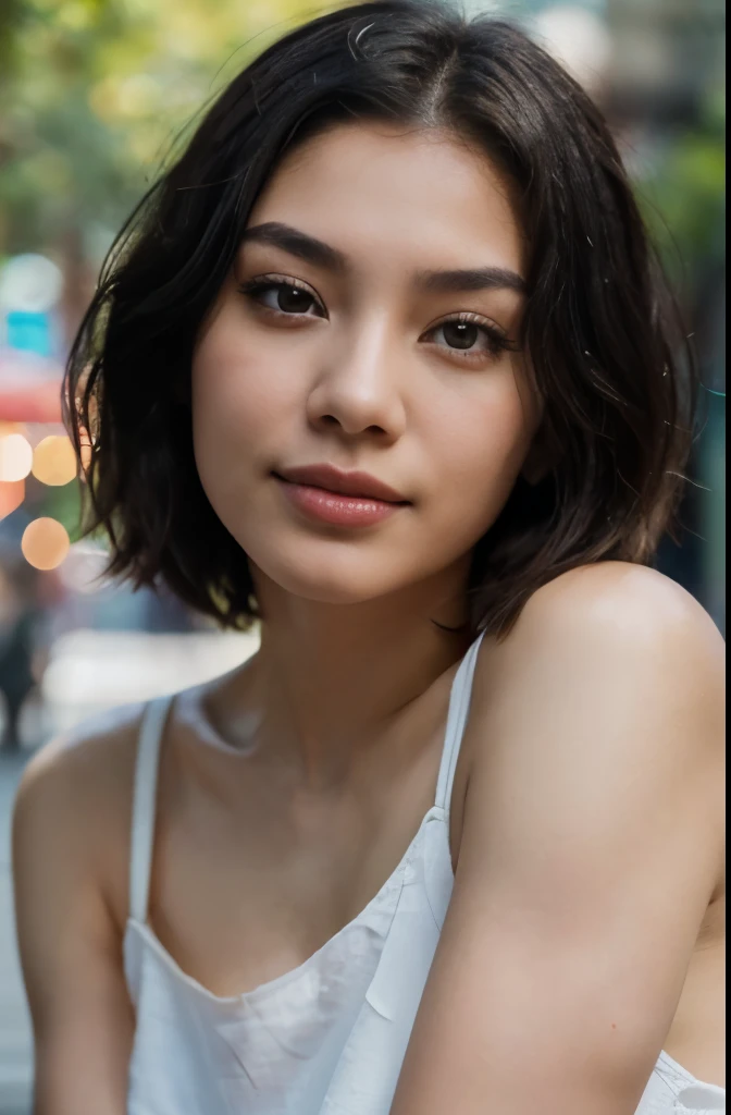 ((flat chest:1.3)), see-through T-shirt, Bodybuilder Naked, (((MALAY GIRL))), masutepiece, High quality, UHD 32K, Realistic face, Realistic skin feeling , A Japanese Lady, , , Very cute and baby-like face, (((FLAT CHEST))), (MATRIX WORLD), ((look In front at the camera and SADNESS)), ((())), (((CUTE GIRL))), ((BLUE LIPS)), ((Wearing undersize lilac Satin bra and panties)) little Bodybuilder, (((small face & head))), at the outdoor garden