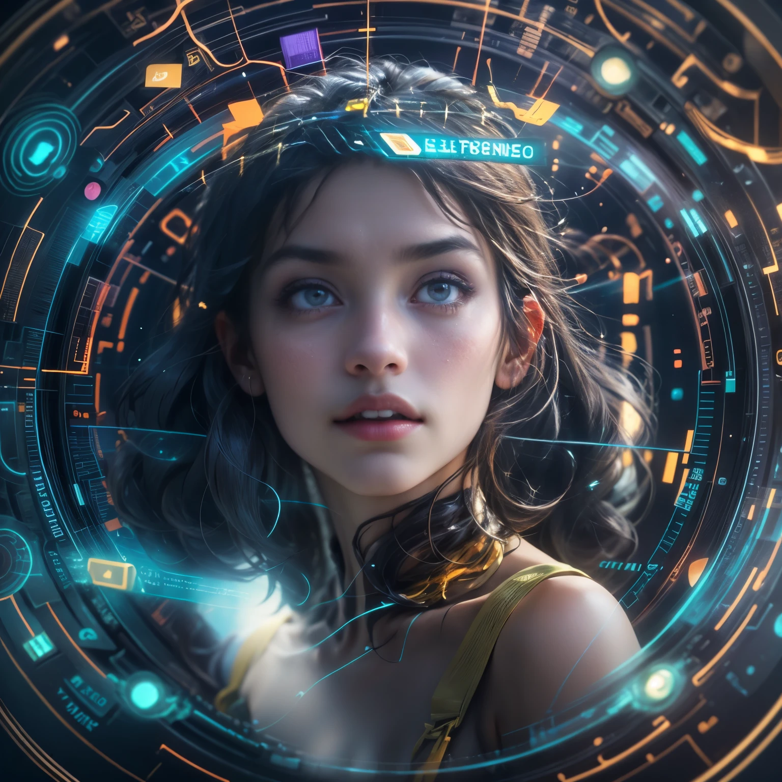 (highest quality,4k,8K,High resolution,masterpiece:1.2),Super detailed,(realistic,photorealistic,photo-realistic:1.37),Equipped with time travel device,time leap,beautiful girl,A stunning depiction of time and space,retro futuristic costumes,mysterious atmosphere,glowing device,fantastic background,subtle shine,mysterious beauty,sparkling eyes,Breathtaking moments,graceful movements,captivating gaze,blurry surroundings,bending time,shimmering colors,vivid colors,epic adventure,unforgettable journey,infinite possibilities,The Marvel of Technology,invisible dimensions,uncover the secret,exhilarating leap,frozen moment,Unfathomable future,dynamic composition,untold story,reveal the mystery,time capsule,solve the past,Crossing boundaries,Unlimited imagination,revealing the truth,Unleash your power,unpredictable development,time continuum. Beautiful eyes with fine symmetry, (Ultra detailed eyes:1.4), (High resolution eyes:1.1),