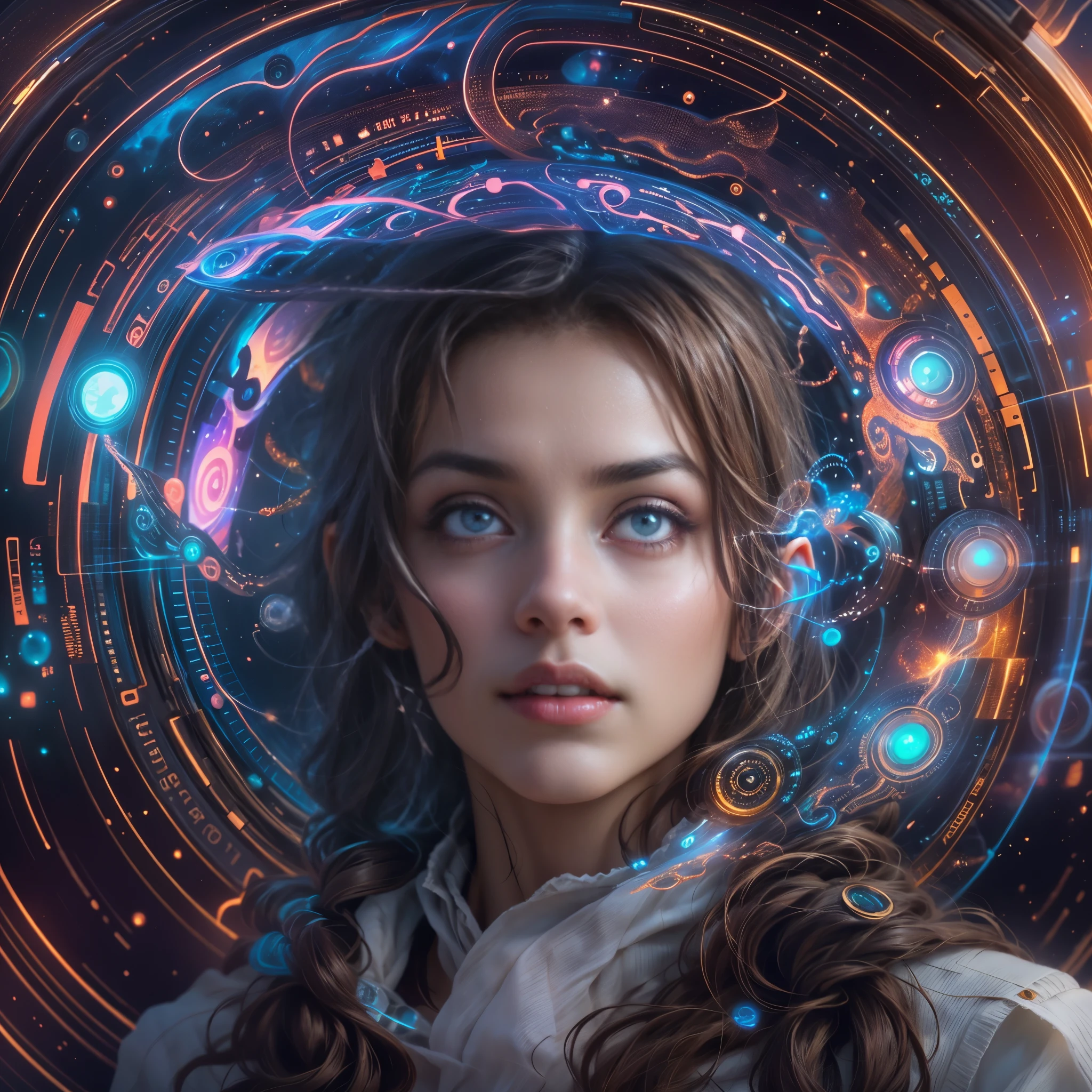 (highest quality,4k,8K,High resolution,masterpiece:1.2),Super detailed,(realistic,photorealistic,photo-realistic:1.37),Equipped with time travel device,time leap,beautiful girl,A stunning depiction of time and space,retro futuristic costumes,mysterious atmosphere,glowing device,fantastic background,subtle shine,mysterious beauty,sparkling eyes,Breathtaking moments,graceful movements,captivating gaze,blurry surroundings,bending time,shimmering colors,vivid colors,epic adventure,unforgettable journey,infinite possibilities,The Marvel of Technology,invisible dimensions,uncover the secret,exhilarating leap,frozen moment,Unfathomable future,dynamic composition,untold story,reveal the mystery,time capsule,solve the past,Crossing boundaries,Unlimited imagination,revealing the truth,Unleash your power,unpredictable development,time continuum. Beautiful eyes with fine symmetry, (Ultra detailed eyes:1.4), (High resolution eyes:1.1),