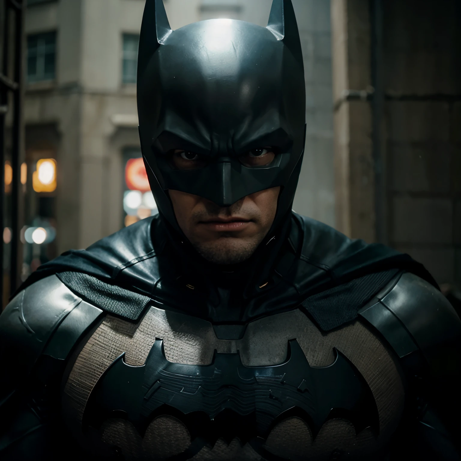 Batman lutando contra  o homem de ferro 