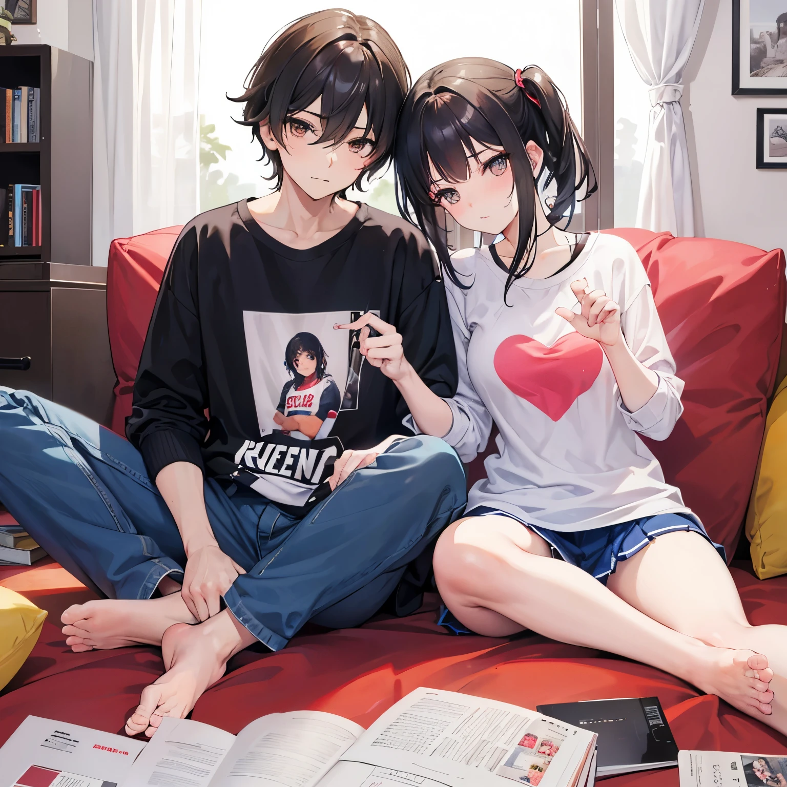 Pareja el chico que tenga la camisa con la inicial F y la chica que tenga la inicial z