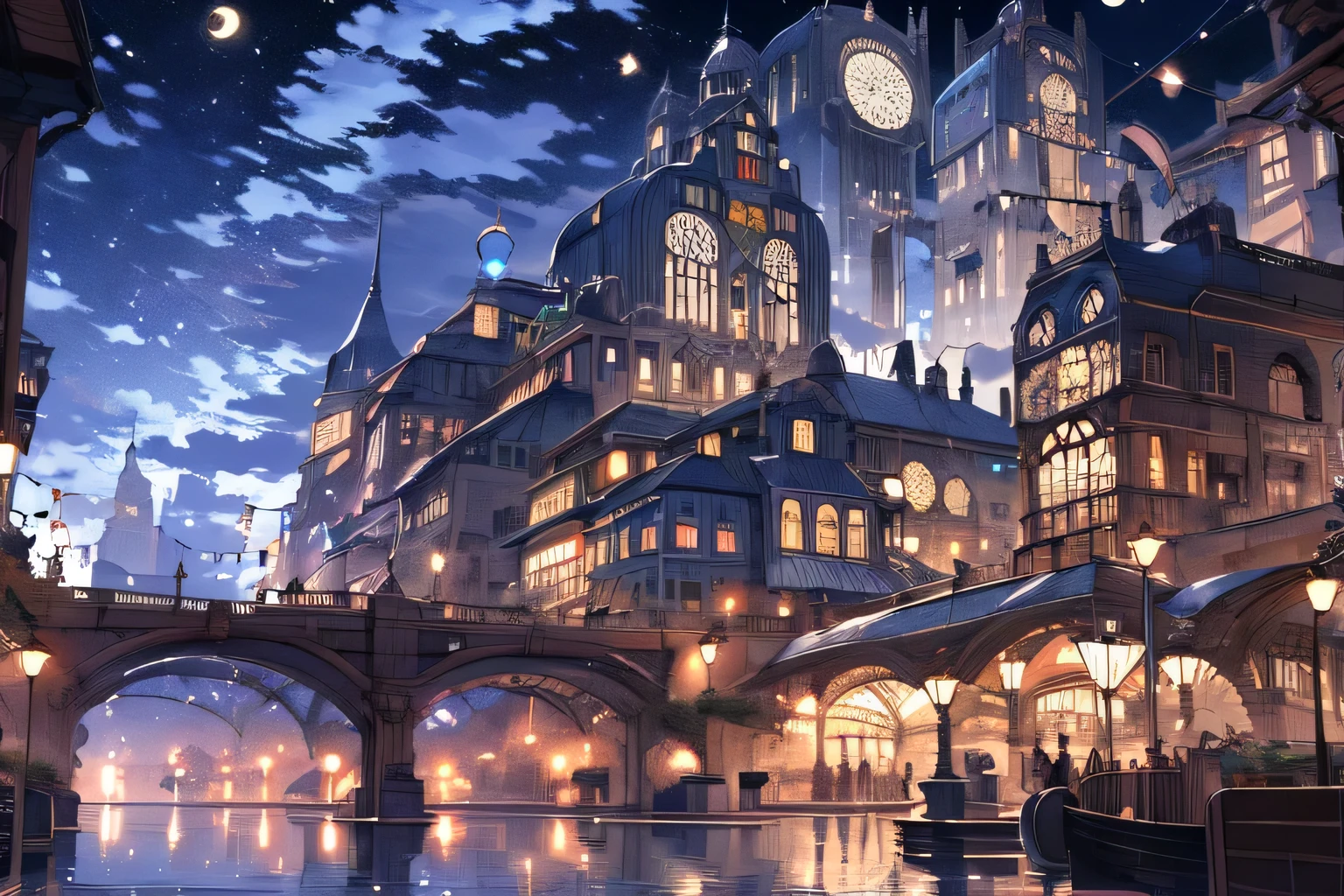 (masterpiece:1.2), highest quality,pixiv,night view,