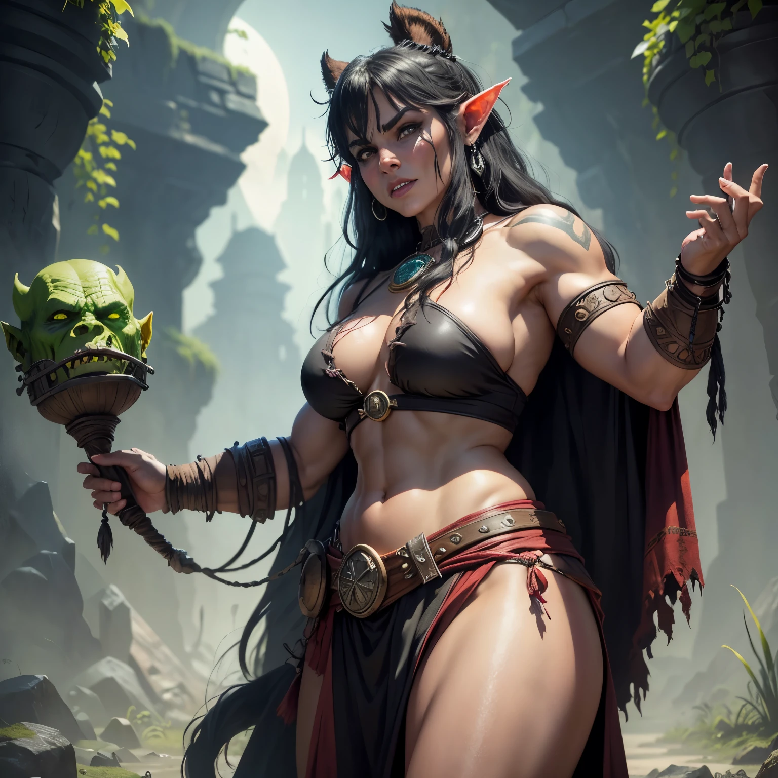 8k, masterpiece, best quality, realistic, higly detailed, cowboy shot, 1female, solo, orc, stooped build, grayish skin, coarse black hair, low forehead, reddish eyes, porcine appearance face, large lower canines, wolf-like ears pointed on the ends, orc, d&d, dnd, dungeons and dragons, barbarian, orc, d&d, dnd, dungeons and dragons, barbarian, orc, d&d, dnd, dungeons and dragons, barbarian, orc, d&d, dnd, dungeons and dragons, barbarian, orc, d&d, dnd, dungeons and dragons, barbarian, orc, d&d, dnd, dungeons and dragons, barbarian, orc, d&d, dnd, dungeons and dragons, barbarian, orc, d&d, dnd, dungeons and dragons, barbarian, orc, orc, orc, orc, orc, orc, orc, orc, orc, orc, orc, orc, orc, orc, orc, orc, orc, orc, orc, orc, orc, orc, orc, orc, orc, orc, orc, orc, orc, orc, orc, orc, orc, orc, orc, orc, female, female, female, female, female, female, female, female, grayish skin, grayish skin, grayish skin, grayish skin, 