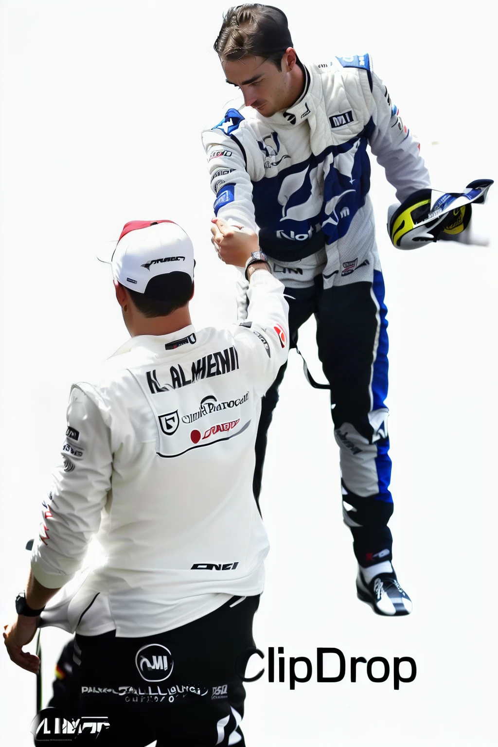 blurred image of a man shaking hands with another man, f1, f1/3, f1/4, Formula 1, f1 1, f11, kimi vera, # o 9 5 f 0, f11:6, 2 0 2 2 foto, Primeiramente, f1 driver charles leclerc, foto real