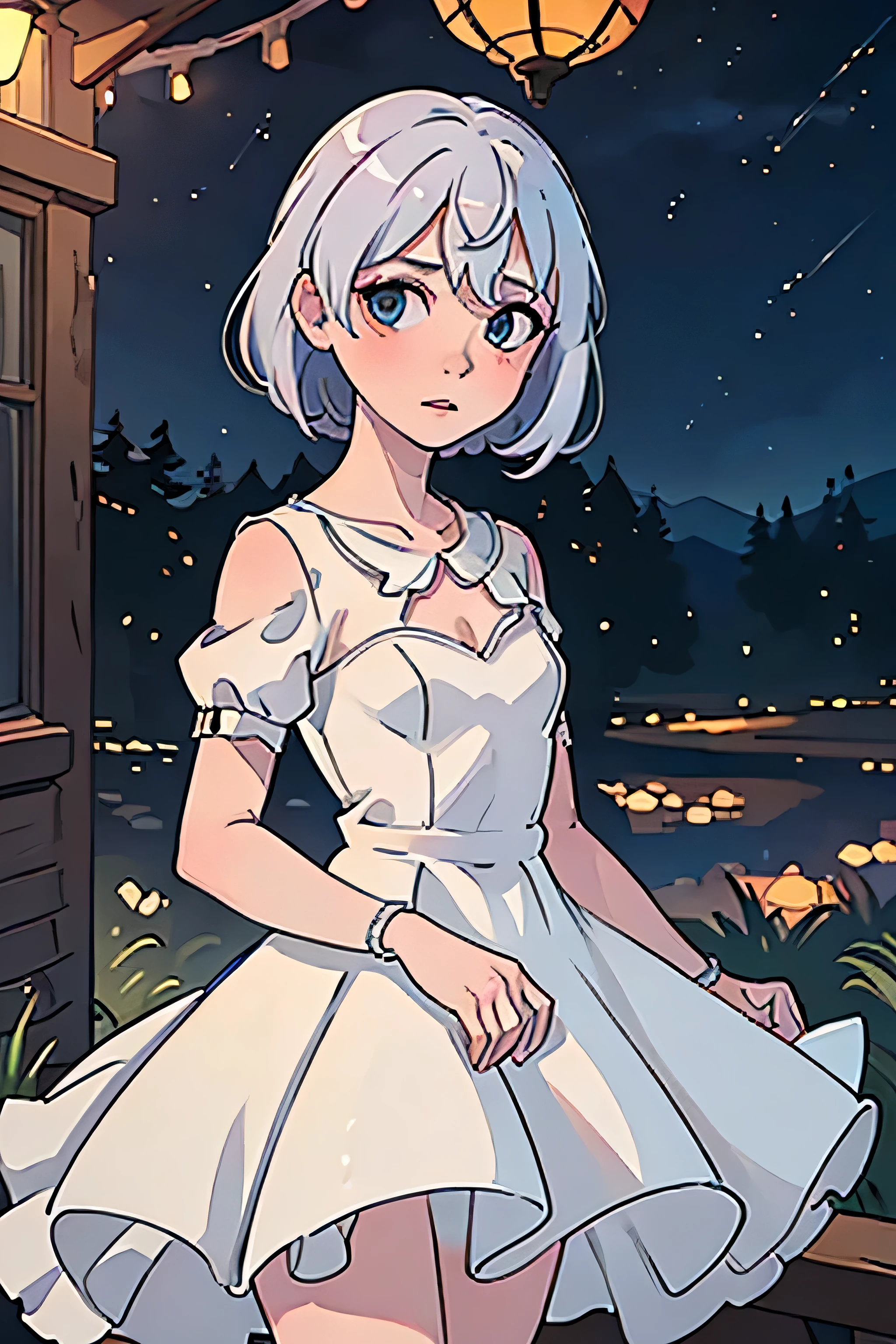 (realistic), (hyperrealism),best quality, masterpiece,ultra high res, (photorealistic:1.4),1girl,pale skin,skinny,(looking at viewer:2), gala, night, bokeh,
formaldress, dynamic pose,
cowboy shot,