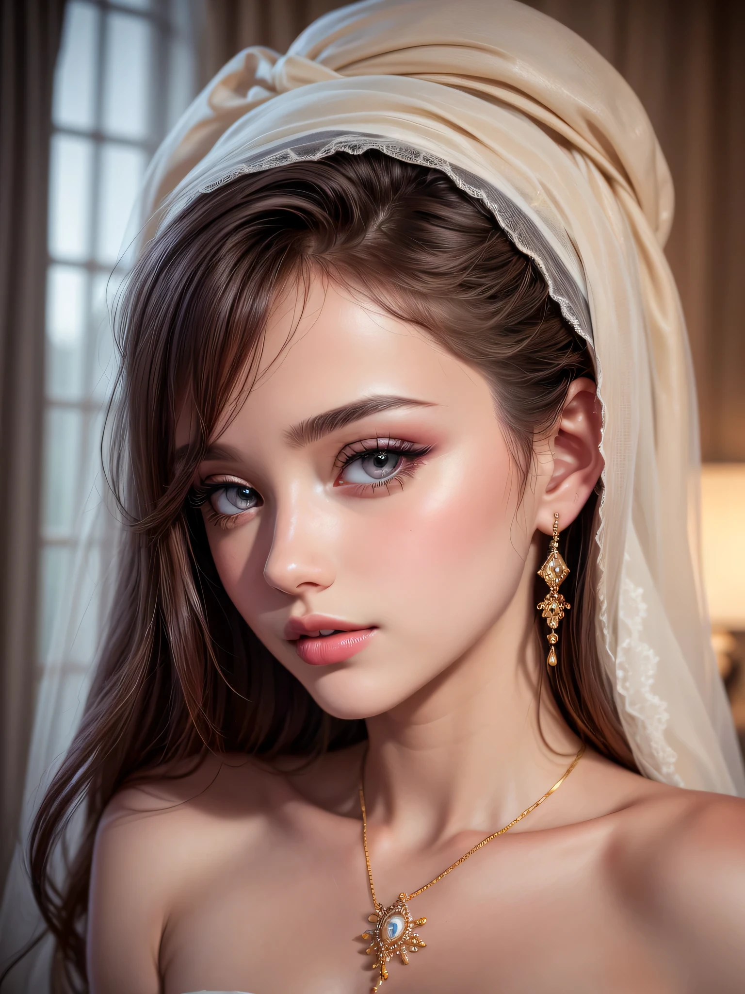 (best quality,highres),(beautiful detailed eyes),(beautiful detailed lips),(elegant pose),(soft lighting),(vibrant colors),(dreamlike atmosphere)