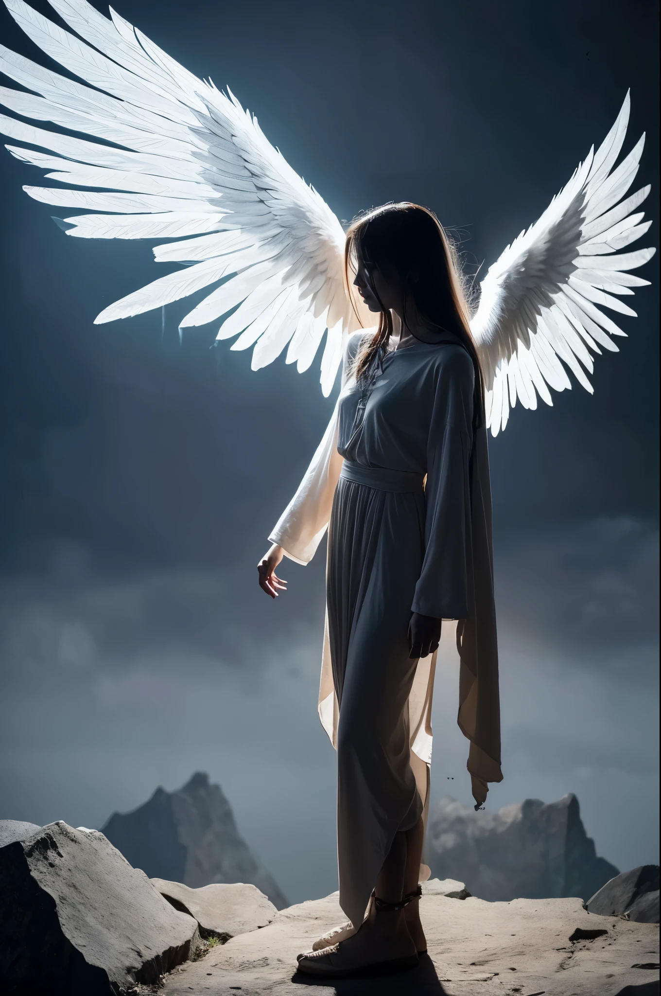 I can'Don't give up when the angel breaks his wings and falls, I can'Don't give in when all is lost,my'I'll take you with me at dawn,We will live forever The gray sky will drive away the light I won'No more fighting now only darkness will divide forever I will stand up I will end this