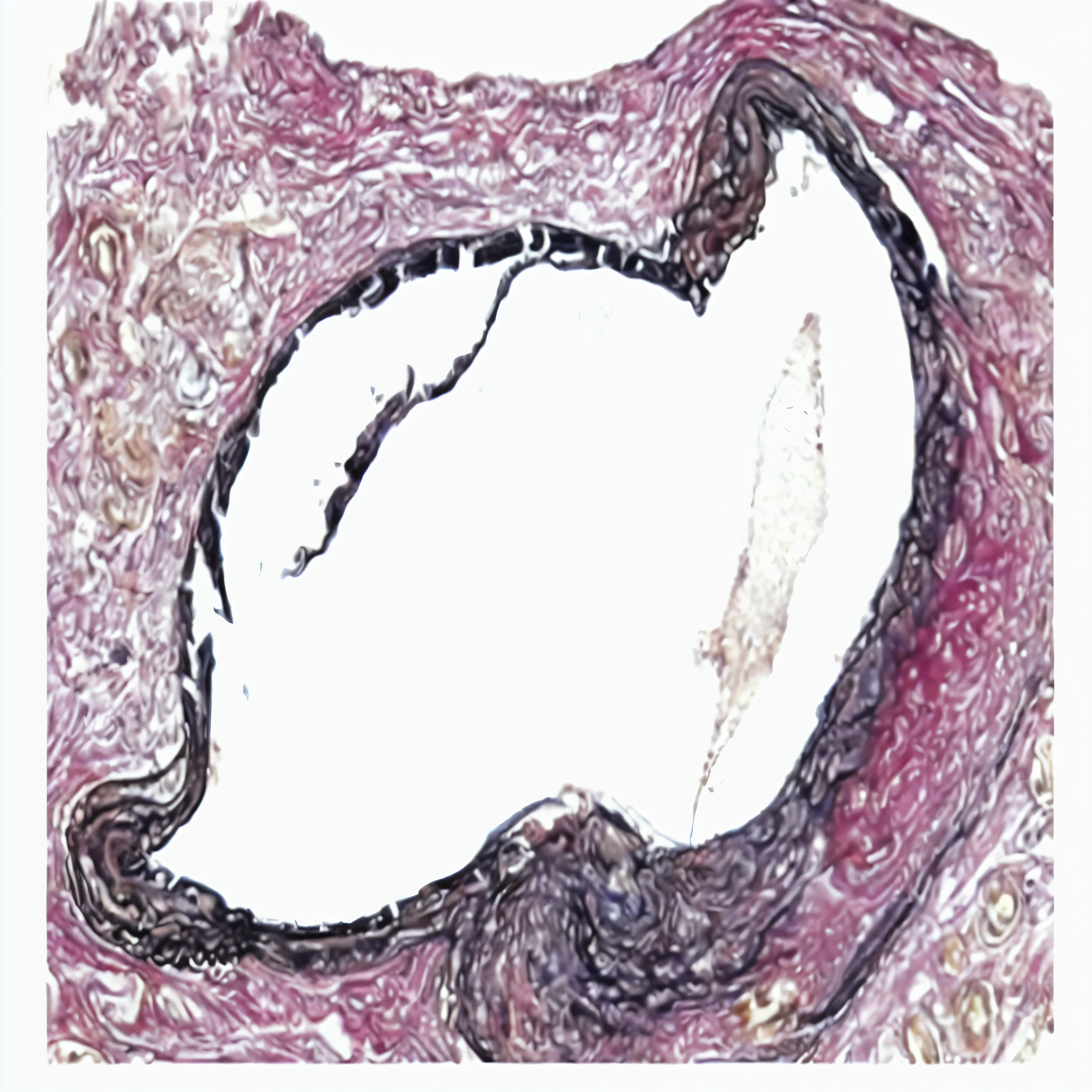 Close-up of the organization,There is a cat on it, Histological, 主arteries, epicanthic fold, arteries, 以arteries为根, kidney, capillaries, muscular, muscle tissue, Detailed and complex images, detailed picture, High detail photos, esophagus, cerebellar peduncle, kinetic