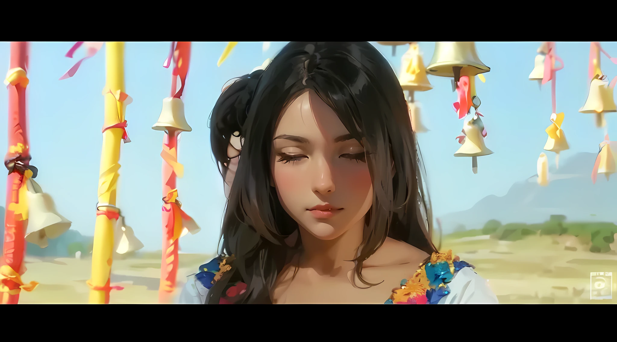 Best quality, very detailed, background matches the picture, anime, anime face,close your eyes, close your eyes, beautiful,,anime,,face anime,,the background does not change, remains consistent,,consistent background details with example images