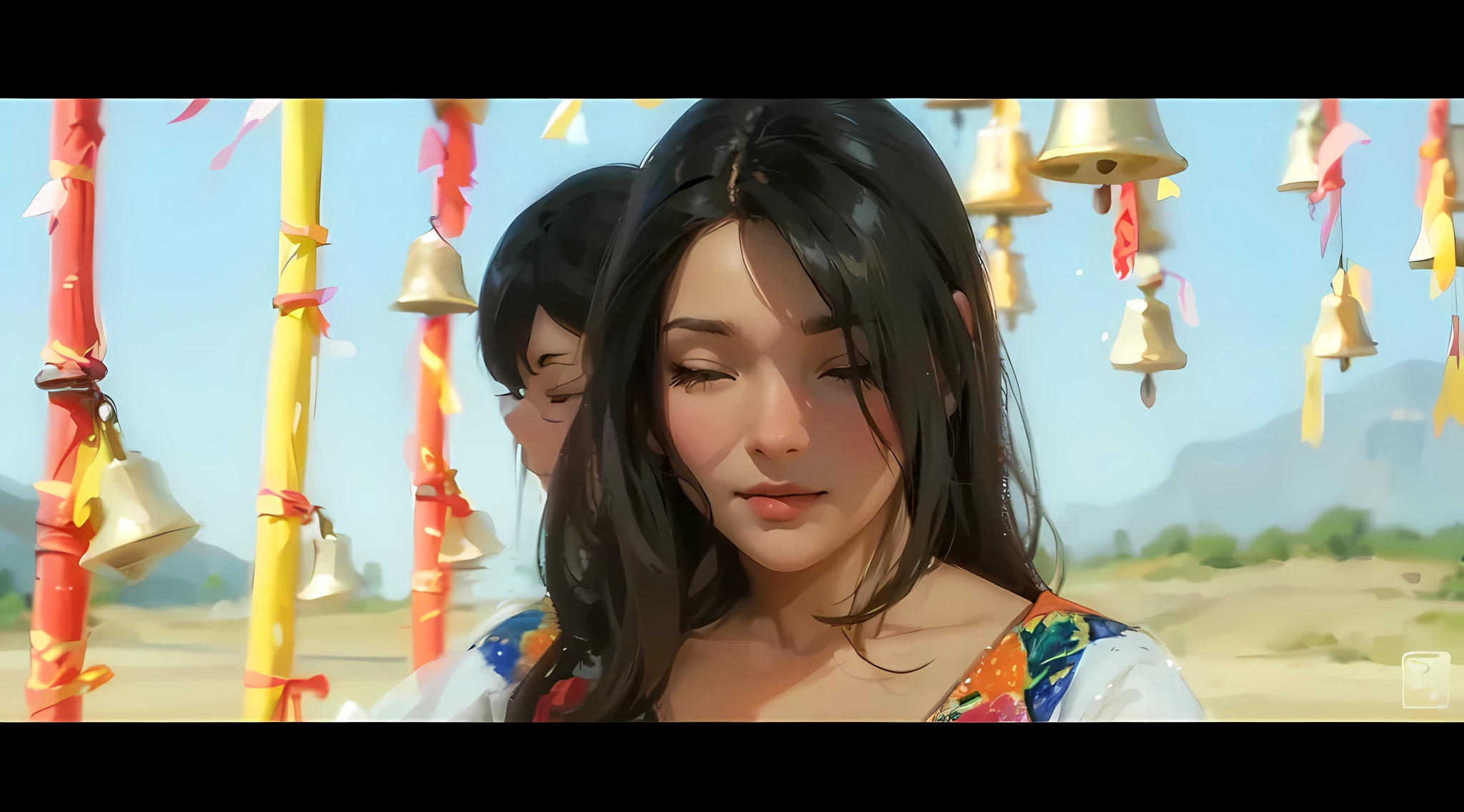 Best quality, very detailed, background matches the picture, anime, anime face,close your eyes, close your eyes, beautiful,,anime,,face anime,,the background does not change, remains consistent,,consistent background details with example images