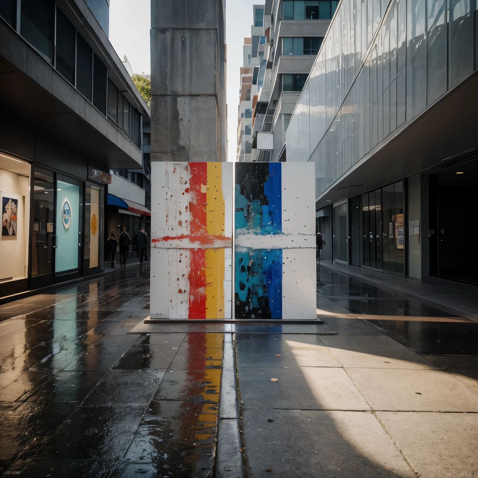 You will create an artwork that expresses your thoughts and your feelings about what you have observed in our world right now using the elements of art such as lines, colors, and shapes.