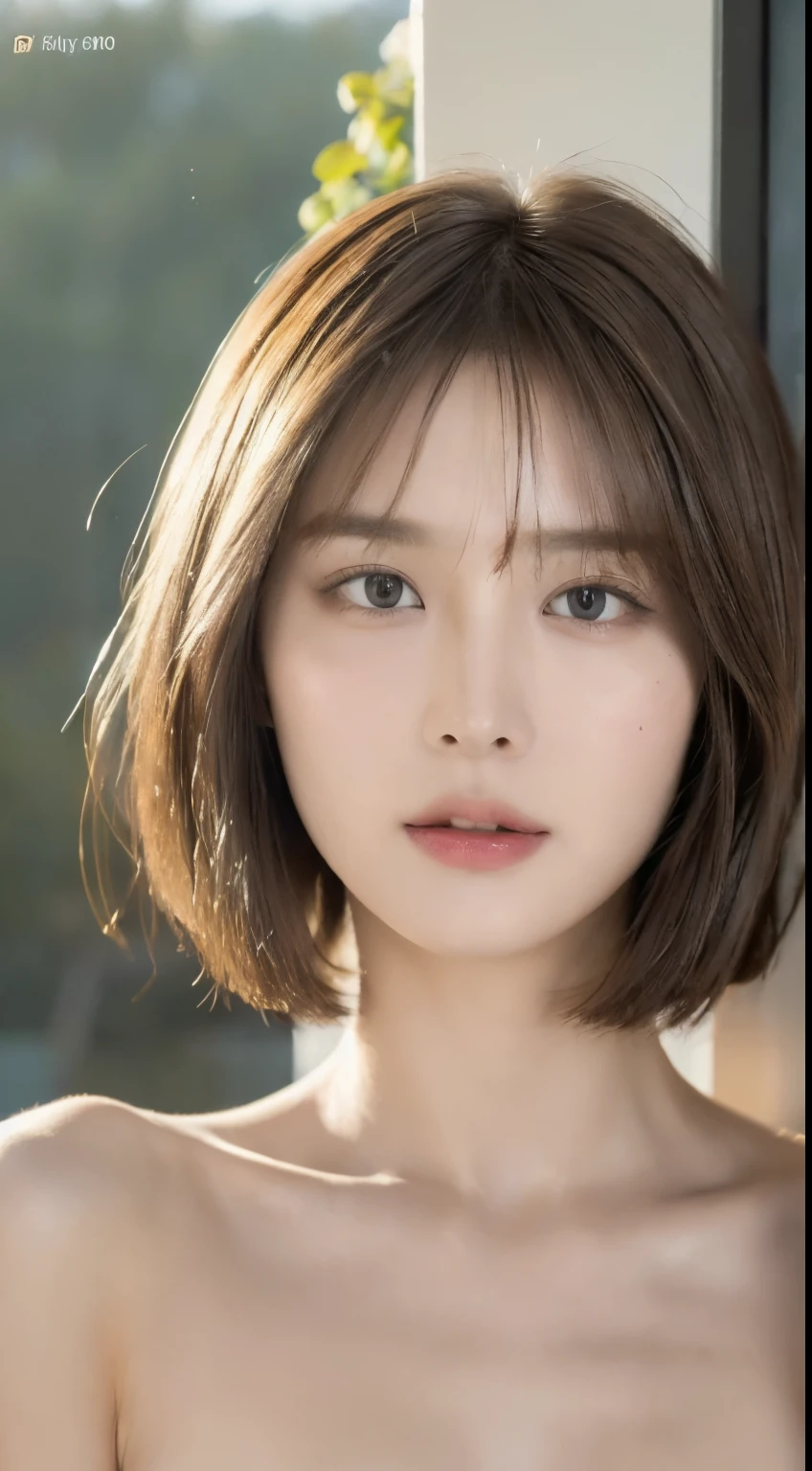 ((Best Quality, 8K, Masterpiece: 1.3)), (Layered Haircut: 1.2)), Highly Detailed Face and Skin Texture, Full Body, Delicate Eyes, Double Eyelids, Whitened Skin, Long Hair, (Round Face: 1.5), ((naked)), highly detailed full body