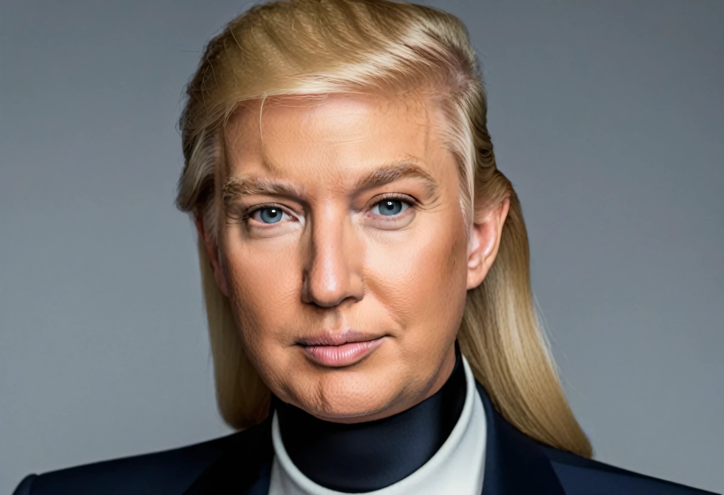 portrait photo of Ivanka ?????:0.65 AND portrait photo of Donald ?????:0.5