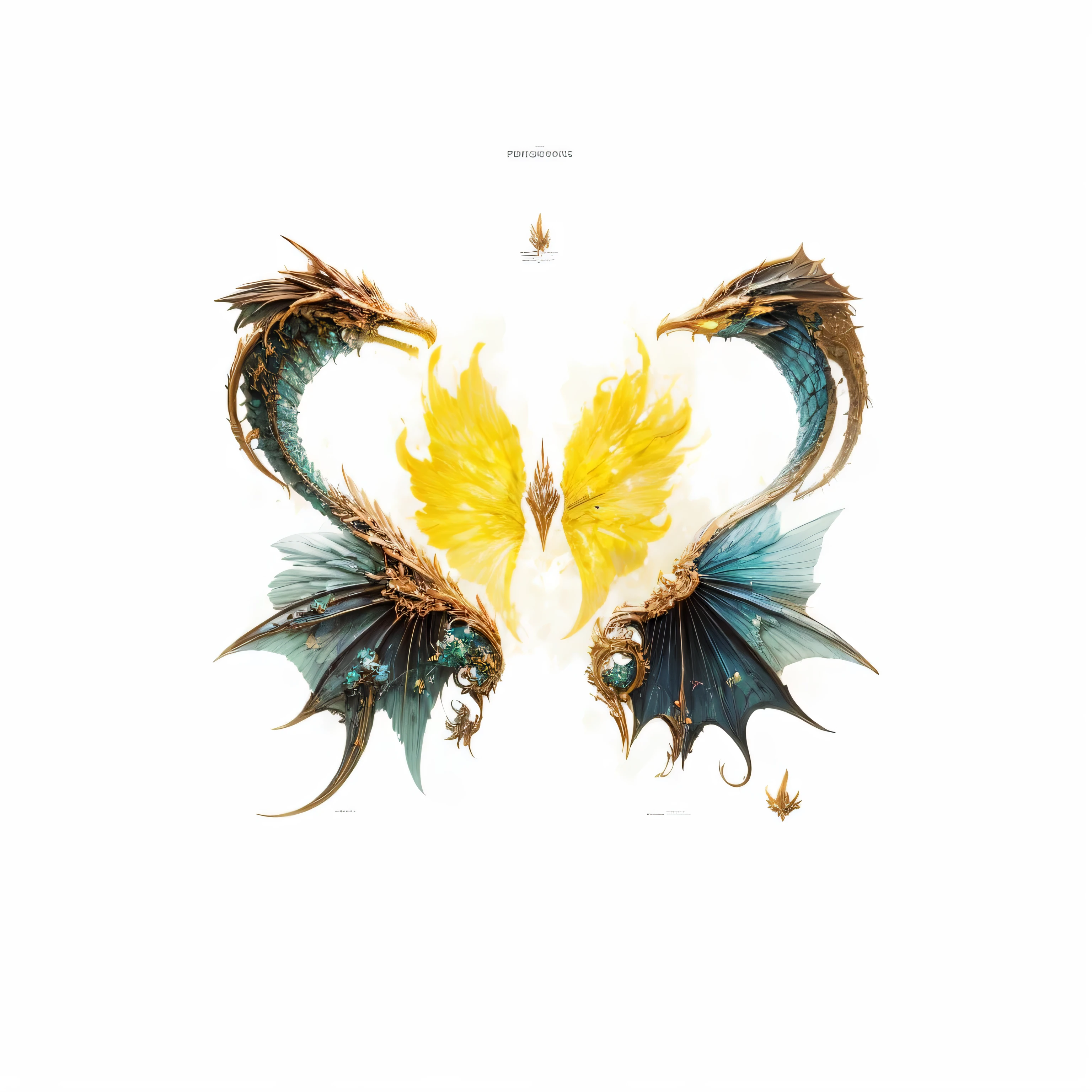pterosaur elements，Dragon Wings，