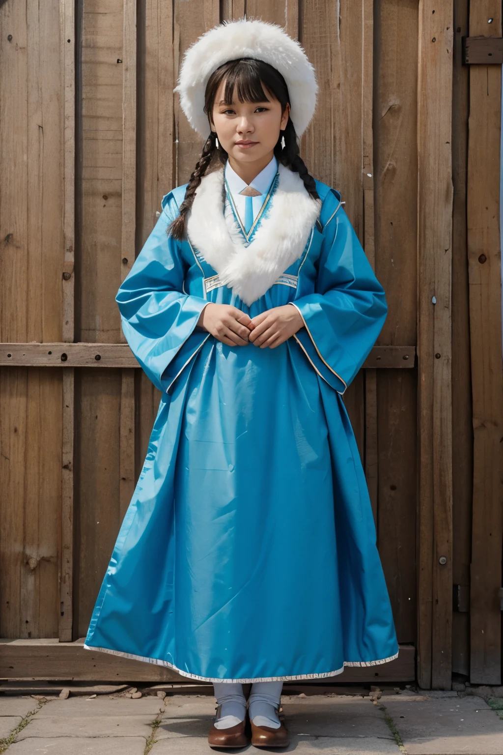 it is not kazakh traditional costume
