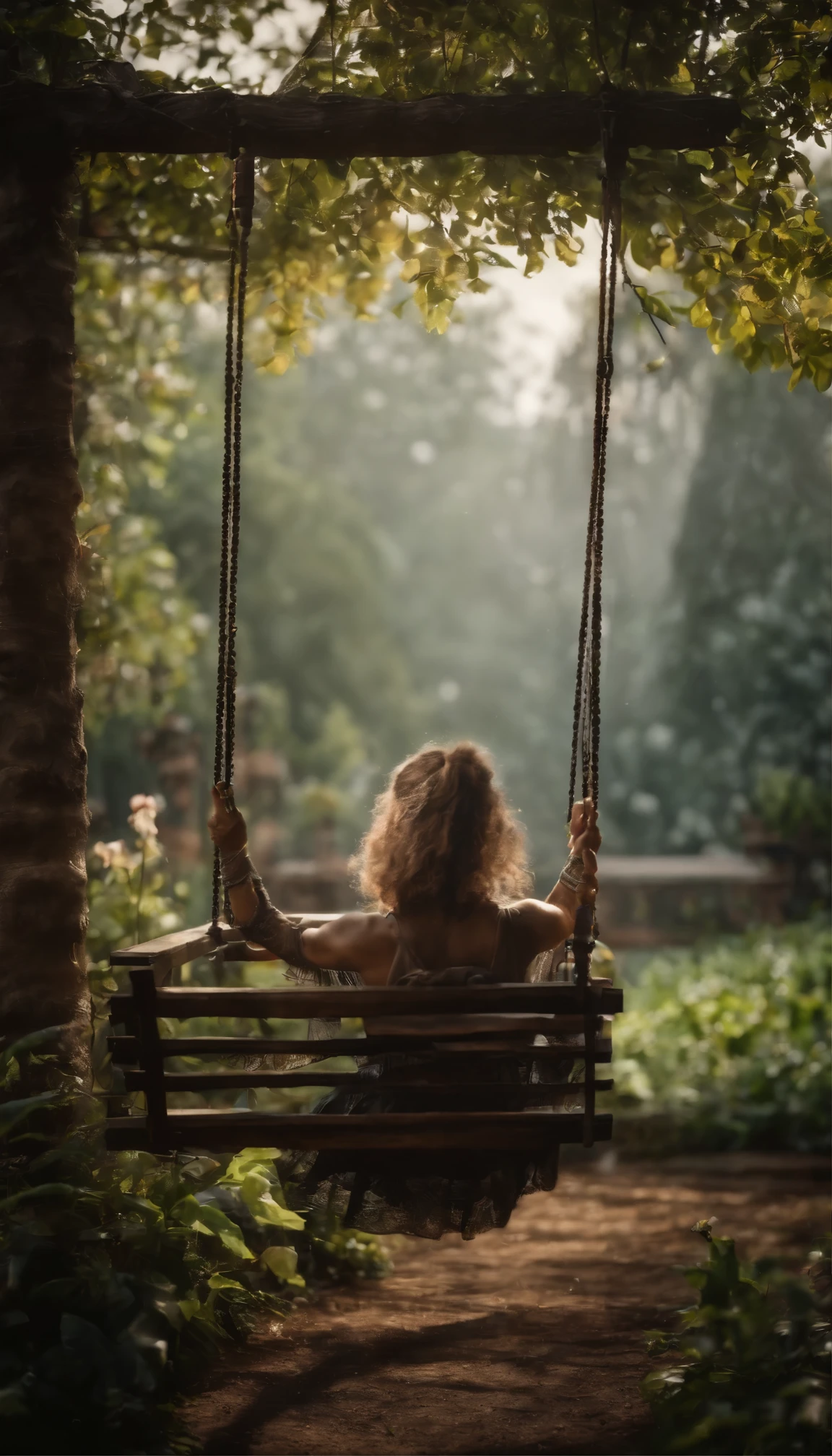Swing、garden