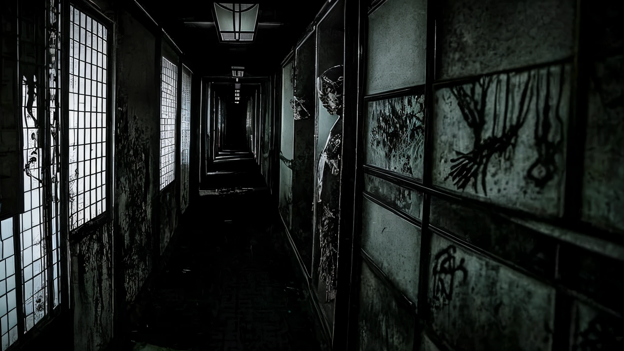 japan, dark, dark, horror, scary, scary, creepy