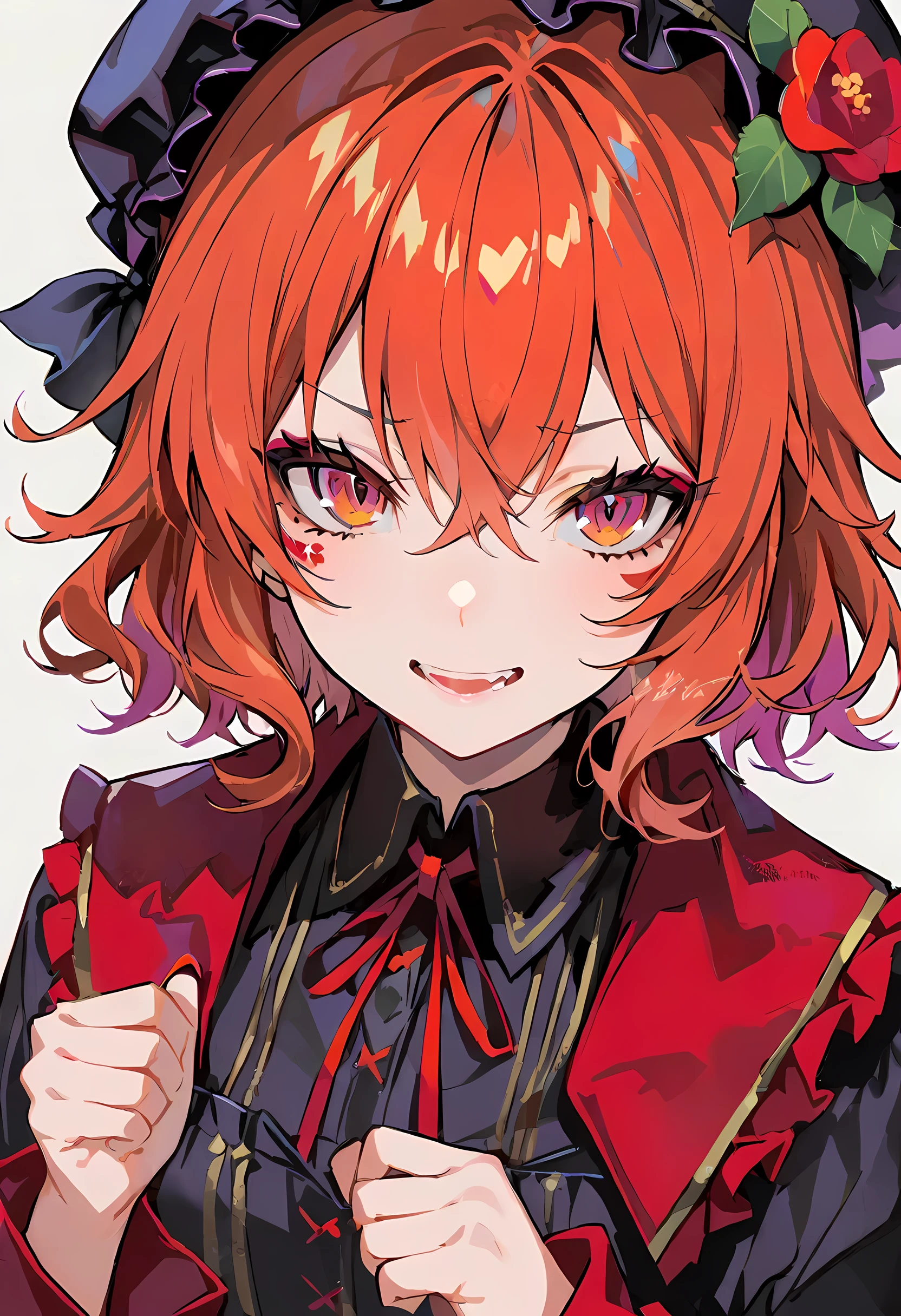 masterpiece, the best_quality, 1 girl, alone, (Gothic:1.2), Remilia Scarlet, 