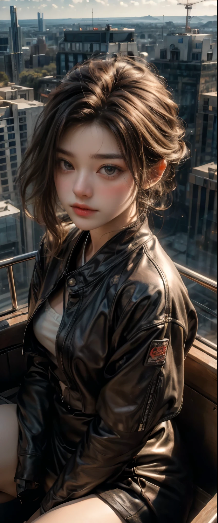 ((masterpiece, highest quality, Highest image quality, High resolution, photorealistic, Raw photo, 8K)), (Ultra Wide Angle), (View from above:1.2), 