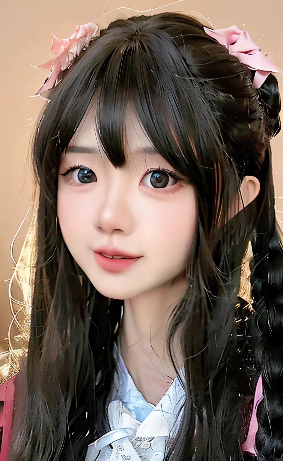 (photo realistic:1.55),(ulzzang-6500:0.65), masterpiece, 最好of质量, 详细of, 模糊ofry, depth_of_Place, 模糊ofry_background, 模糊ofry_prospect, 1 girl, Gloves, 白色of_Gloves, skirt, 運動of_模糊of, photo_\(中等of\), 独自of, 白色of_skirt,full-body shot,全身of
