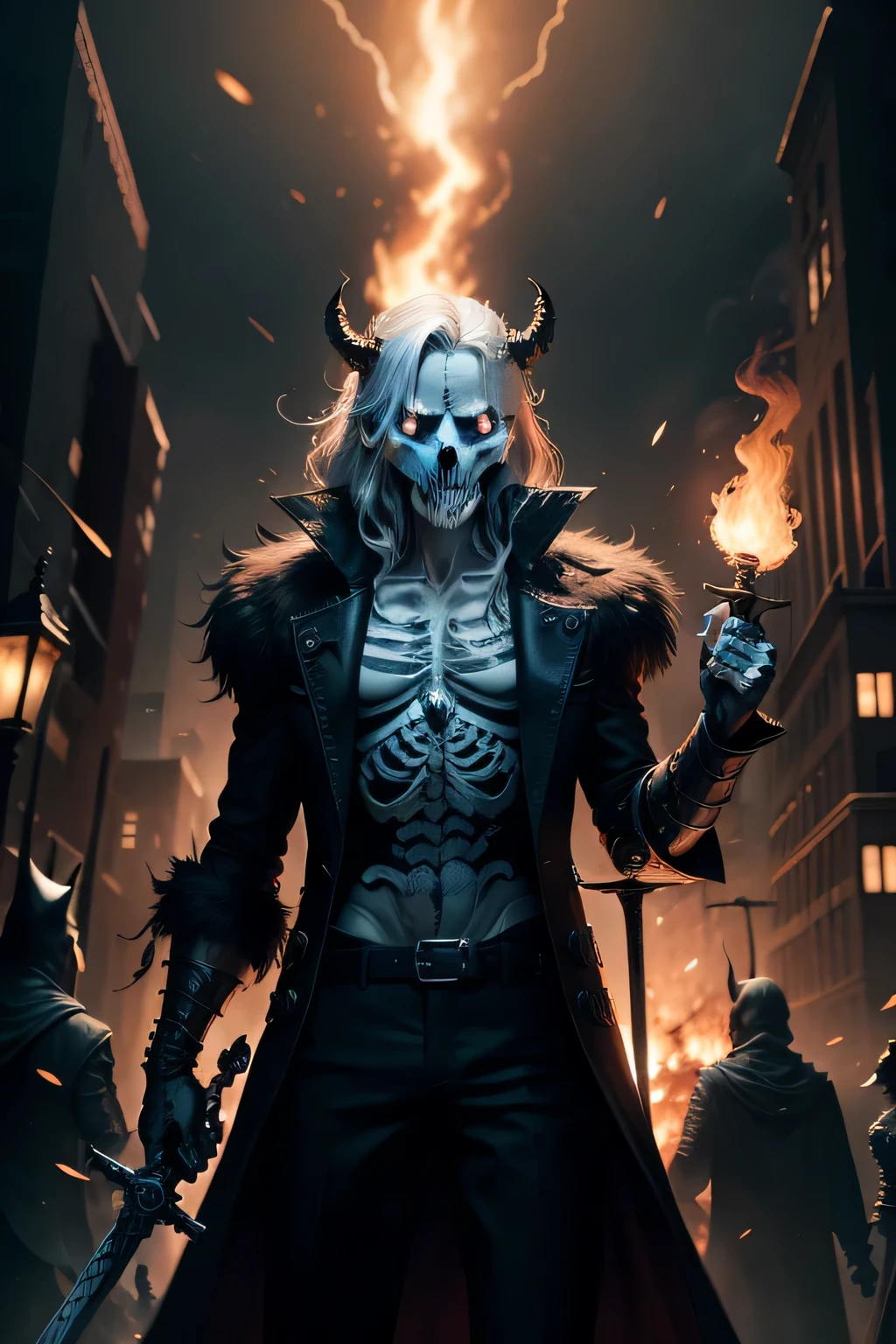 Skeleton King, His bony fingers tightly grasped the hilt of the ancient sword, Staring at his ruined kingdom with mad rage. The flow of time has been restricted within his realm, But he remains unyielding, His eyes are fixed on the passing seasons, Embodied by the Unusual King&#39;s Calendar.

Harley Quinn, gotham city crazy clown, Face the situation before you，she was speechless。. on her seventeenth birthday, A burst of chaotic flames erupted in the sky，Thirteen flames crackled，Devouring the ground。, Causing people around to scatter
