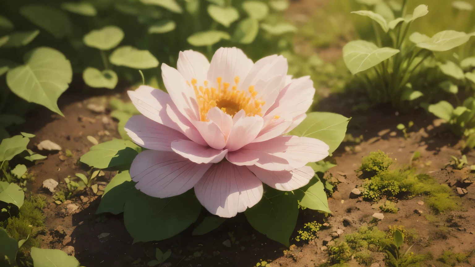 (((there are no humans))),close-up of many flowers , natural flowers on background, flower aesthetic field