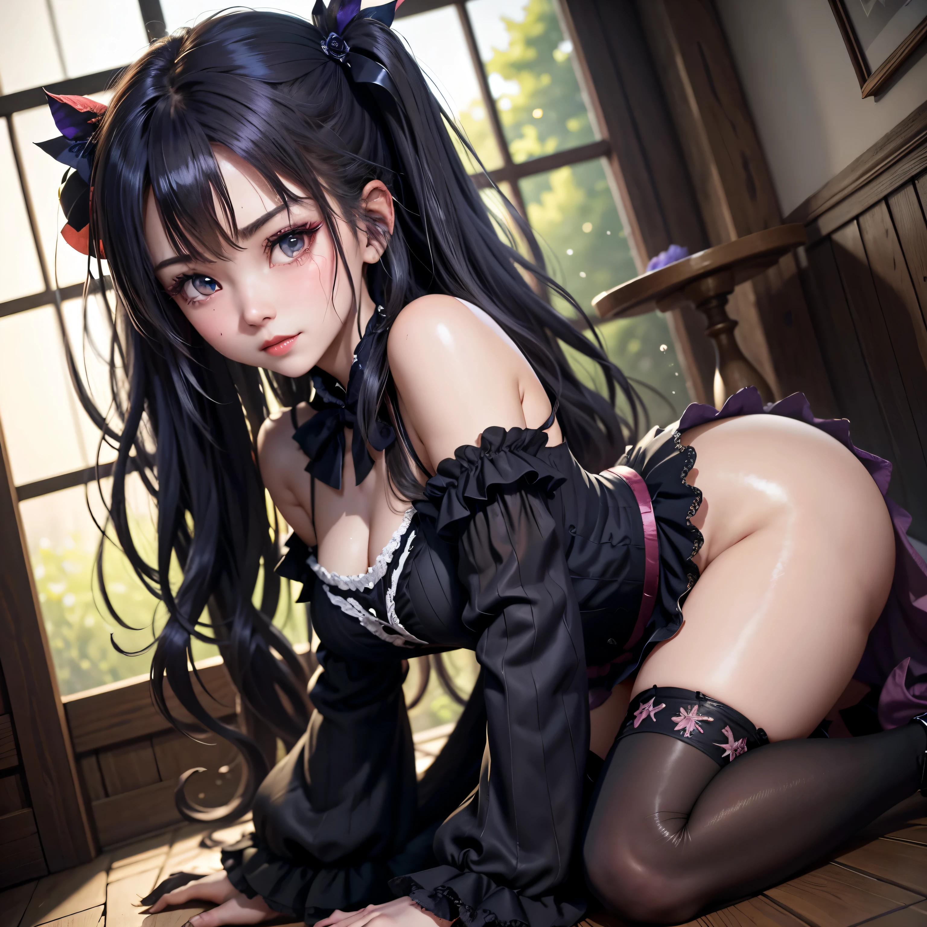 ハードdark gothicメイク、Insanity、deep night sky、horror、black dark eyeshadow、cry、grieve、Good skin glow、dark gothicメイク、dark smile、restless palace、fragrant beauty、22 years ago、lure、Expression of intense sexual pleasure、embarrassed look、dark gothic、lewd expression、debris flies、highest quality、Browse 5 books、Expression of sexual pleasure in suffering、drunk face、purple maid outfit、Mysterious、Noble、A face that is holding back the toilet、super sexy、loving smile、twin tail hair、jet black ruffle skirt、right blue eye, left eye is red、バラで覆われたゴシック様Modeのベッド、Super bewitching pose、stick out your butt、platform heel shoes、dark makeup、black lipstick、Stained glass、black metal world、open your legs loosely、make the world beautiful、sit on a bed of roses、gothic ta clothing、comb hair、A little slender、silver hair、long hair straight hair、cute gothic loliress、beautiful face、elegant face、bewitching face、knee high socks、Stained glassが背景、My chest is shiny from a lot of sweat、the room is dark、goth long dress、bell sleeve、wizard sleeve、decadent look、sexually excited look、part of hair、Mode、ゴシックMode、Glossy thighs wet with water、Thighs wet and shiny with oil、Background of a room full of roses、sad expression、Rose Maiden、embroidery is pink、The costume has pink embroidery、thigh high socks、kneel down、Put your knees on the floor、knee high socks、Her thighs shine with a lot of sweat.、kneel down、Iの体は濡れて輝いています、Lots of glitter on the thighs、I'Iはたくさん汗をかいています、A lot of sweat and stickiness on the thighs、Sweat glistens on the thighs, The whole body is sweaty and shiny、pretty sweaty、My thighs are sweaty、Iの太ももはとても濡れています、I sweat a lot and my thighs are shiny.、A large amount of sweat shines all over the body、kneel down、From right arm to crotch、、spread your legs wide、slender body、gentle expression、masturbation behavior、deep black eyeshadow、despicable act、Stained glassと薔薇背景、wearing black underwear、black panties、thighs are a little thin、get down on all fours、Lie、