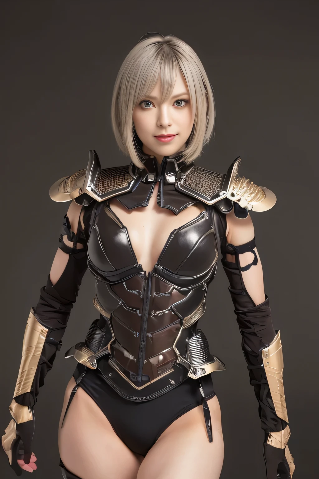 (High resolution,masterpiece,highest quality,Very detailed CG, anime, official art:1.4), realistic, photograph, amazing detail, everything is complicated, shiny and glossy,Amazing number of layers, 8K wallpaper, 3D, sketch, cute, figure,( alone:1.4), perfect female proportions,villain's daughter, (Fusion of dark brown cockroach and lady:1.4), (brown cockroach woman:1.2), (brown cockroach woman:1.2), (Fusion:1.2), (alone:1.4), (evil smile:1.2), muscular, abs, (Cockroach brown exoskeleton bio insect suit:1.4), (Cockroach brown exoskeleton bio insect armor:1.2), (brown transparent cockroach feathers:1.4), (Antennae of brown cockroaches:1.3),