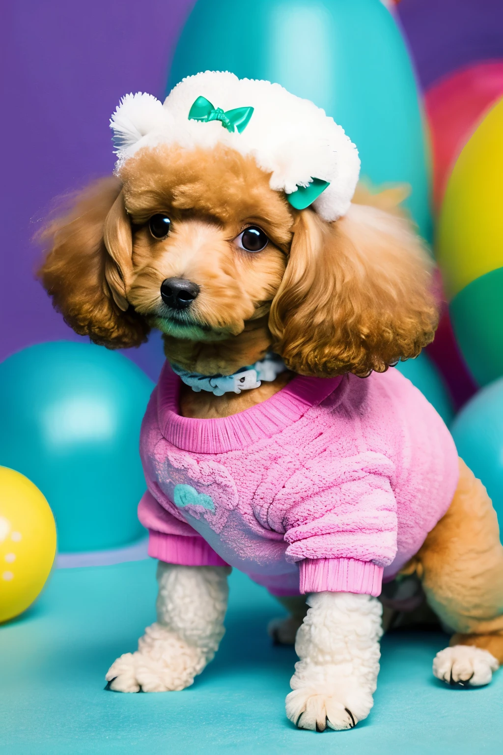 chubby toy poodle