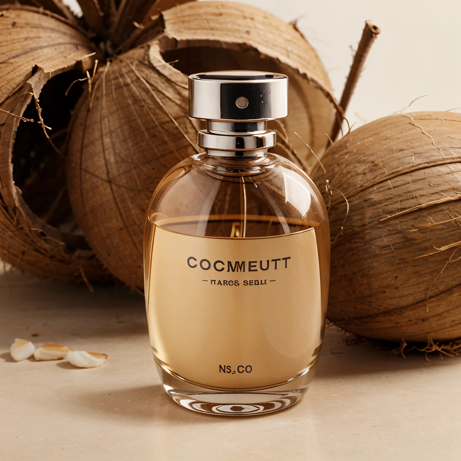 a perfume that looks like a coconut