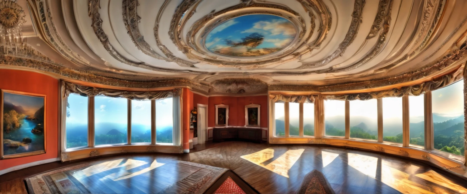 Ultra Wide Angle, wide angle interior background, (best quality,4k,8k,highres,masterpiece:1.2),ultra-detailed,(realistic,photorealistic,photo-realistic:1.37),HDR,UHD,studio lighting,ultra-fine painting,sharp focus,physically-based rendering,extreme detail description,professional,vivid colors,bokeh,wide angle lens,fisheye lens,expansive view,panoramic vista,spacious perspective,intricate details, wide angle lens, panoramic vista, fisheye lens, expansive view, spacious perspective, (ultra-detailed:1.1) interior, (vivid colors:1.1), (sharp focus:1.1), (physically-based rendering:1.1), intricate details, studio lighting, HDR, UHD, wide room, (realistic:1.37), (photorealistic:1.37), (best quality,4k,8k,highres,masterpiece:1.2), (bokeh:0.9), (ultra-fine painting:0.9)