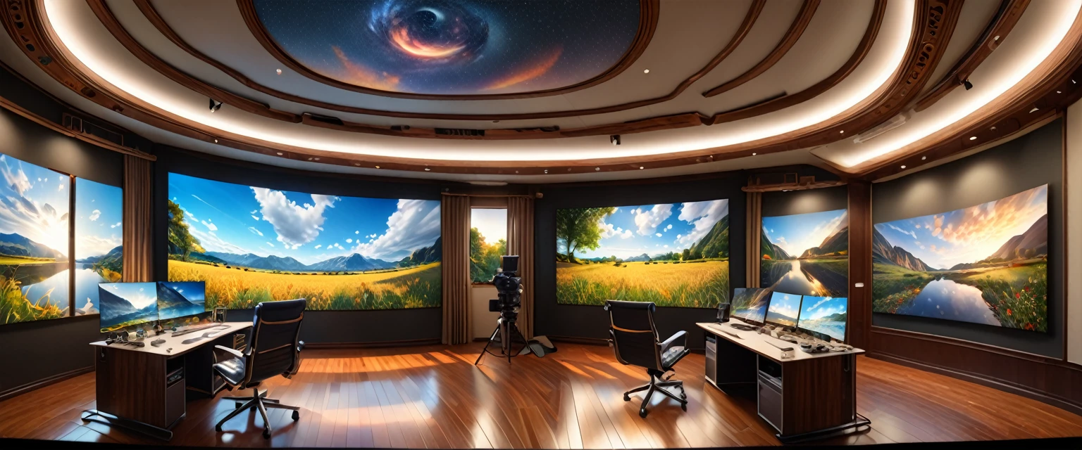 Ultra Wide Angle, wide angle interior background, (best quality,4k,8k,highres,masterpiece:1.2),ultra-detailed,(realistic,photorealistic,photo-realistic:1.37),HDR,UHD,studio lighting,ultra-fine painting,sharp focus,physically-based rendering,extreme detail description,professional,vivid colors,bokeh,wide angle lens,fisheye lens,expansive view,panoramic vista,spacious perspective,intricate details, wide angle lens, panoramic vista, fisheye lens, expansive view, spacious perspective, (ultra-detailed:1.1) interior, (vivid colors:1.1), (sharp focus:1.1), (physically-based rendering:1.1), intricate details, studio lighting, HDR, UHD, wide room, (realistic:1.37), (photorealistic:1.37), (best quality,4k,8k,highres,masterpiece:1.2), (bokeh:0.9), (ultra-fine painting:0.9)