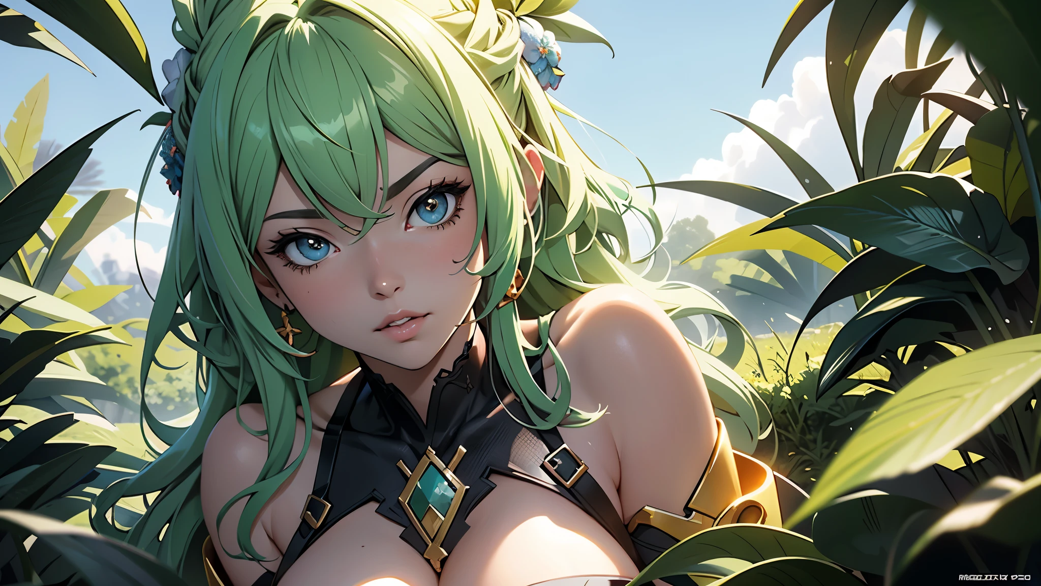 Maconha e Anime: A Captivating and Surreal 8K Unity Portrait
Maconha e Anime, a mesmerizing blend of Maconha's vibrant energy and anime's enchanting world, comes alive in this stunningly beautiful 8K CG portrait. This top-quality artwork, a perfect fusion of reality and fantasy, showcases the Extremely Detailed CG Unity in its full grandeur.
Maconha, with her ultra-realistic features, stands before an expansive anime backdrop. Her hair, a riot of colors, cascades down her shoulders, creating intricate patterns and touching the ground like waves on the