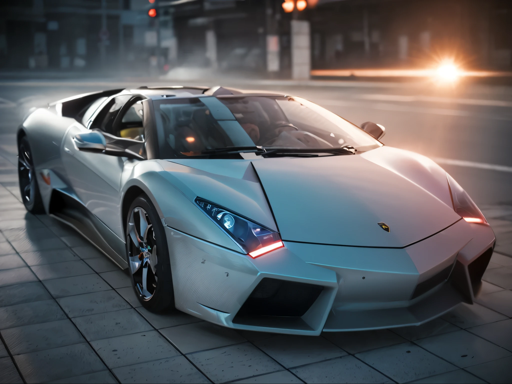concept: lamborghini reventon
quality:(highest quality, 4k, High resolution, masterpiece:1.2), Super detailed, (real, photorealistic:1.37), High quality artwork,
illumination:Bright colors, Bokeh, Dynamic configuration, a powerful sense of movement, Lens flare, The overall dramatic atmosphere of the scene,
Other details:, 32k, 600 dpi, Sony A7 IV, Studio lighting, Realistic Environmental Lighting, Immersive realism, Cinematic, Centered, Shallow depth of field, Dramatic Lighting, Beautiful, Ultra detailed, chromatic aberration, Screen space reflections, 1200pp, The perfect balance of chaos and precision, thrill of racing, Dynamic configuration, a powerful sense of movement, Bokeh flavor in the background, 500㎜, f/4.0, photo shoot.
