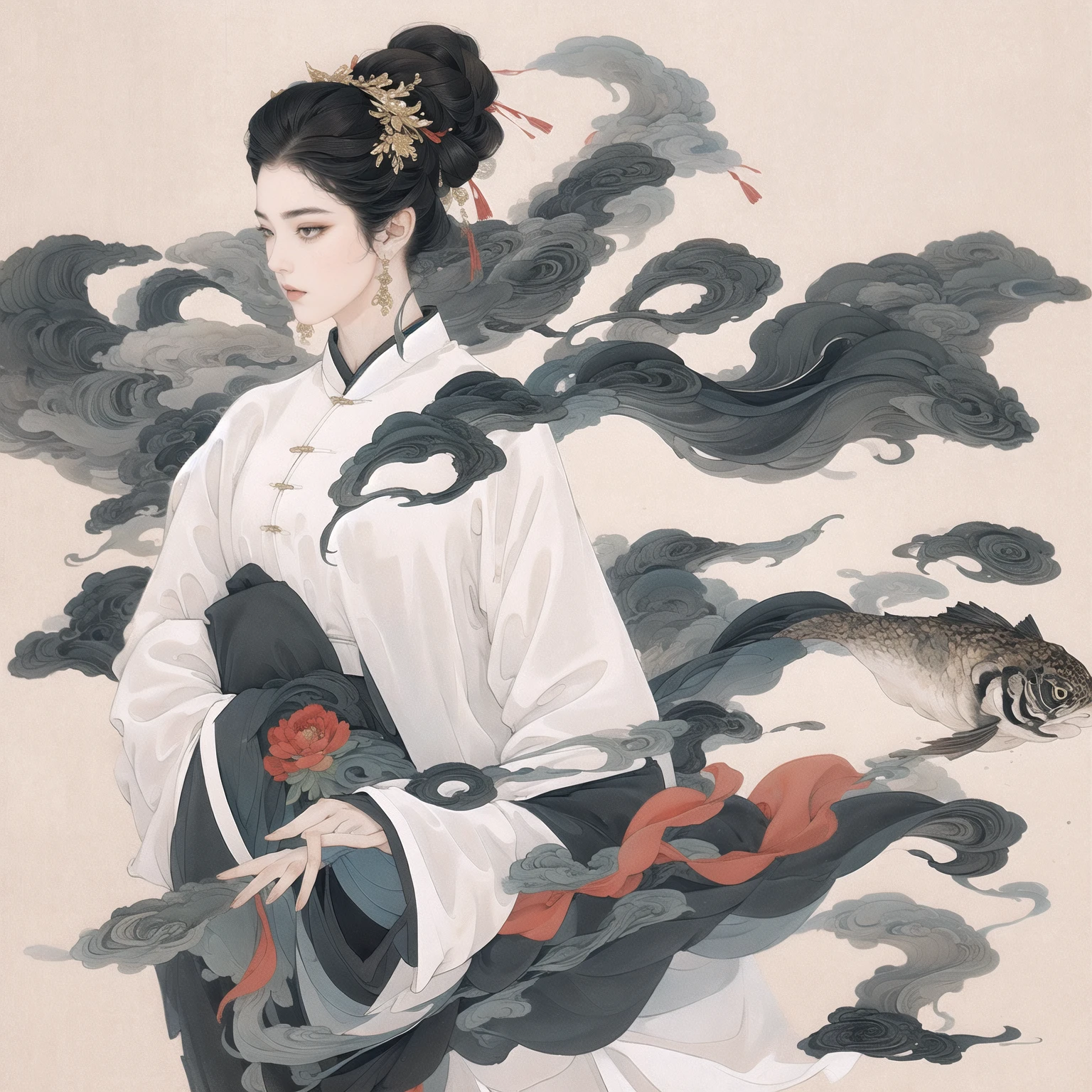 "best quality, highres, ultra-detailed, realistic, thick slash, vivid colors, studio lighting, oil painting, fine brushstrokes, dramatic atmosphere, intense emotion, vibrant and energetic composition, dynamic brushwork"