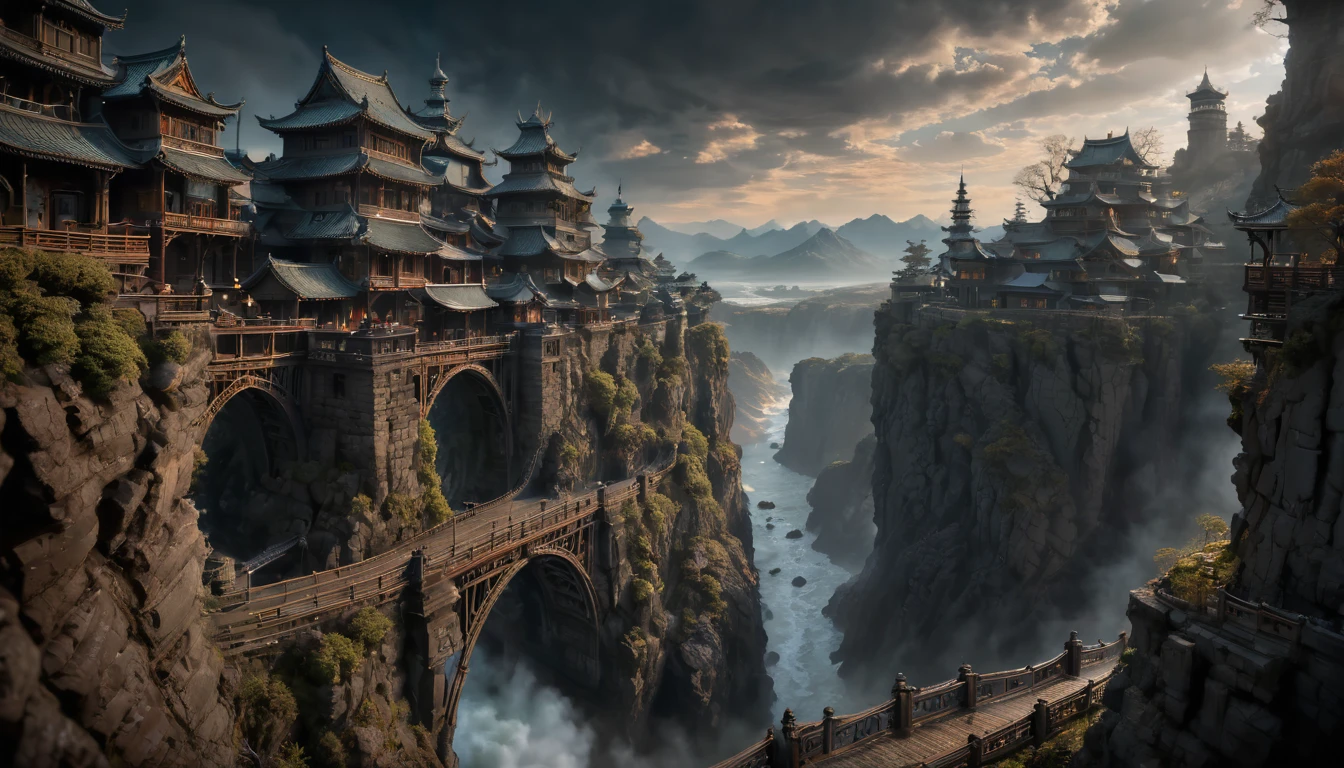 ultra-wide angle, by Andy_Lee, masterpiece, best quality, very aesthetic, perfect composition, intricate details, ultra-detailed, Professional, official art, Representative work