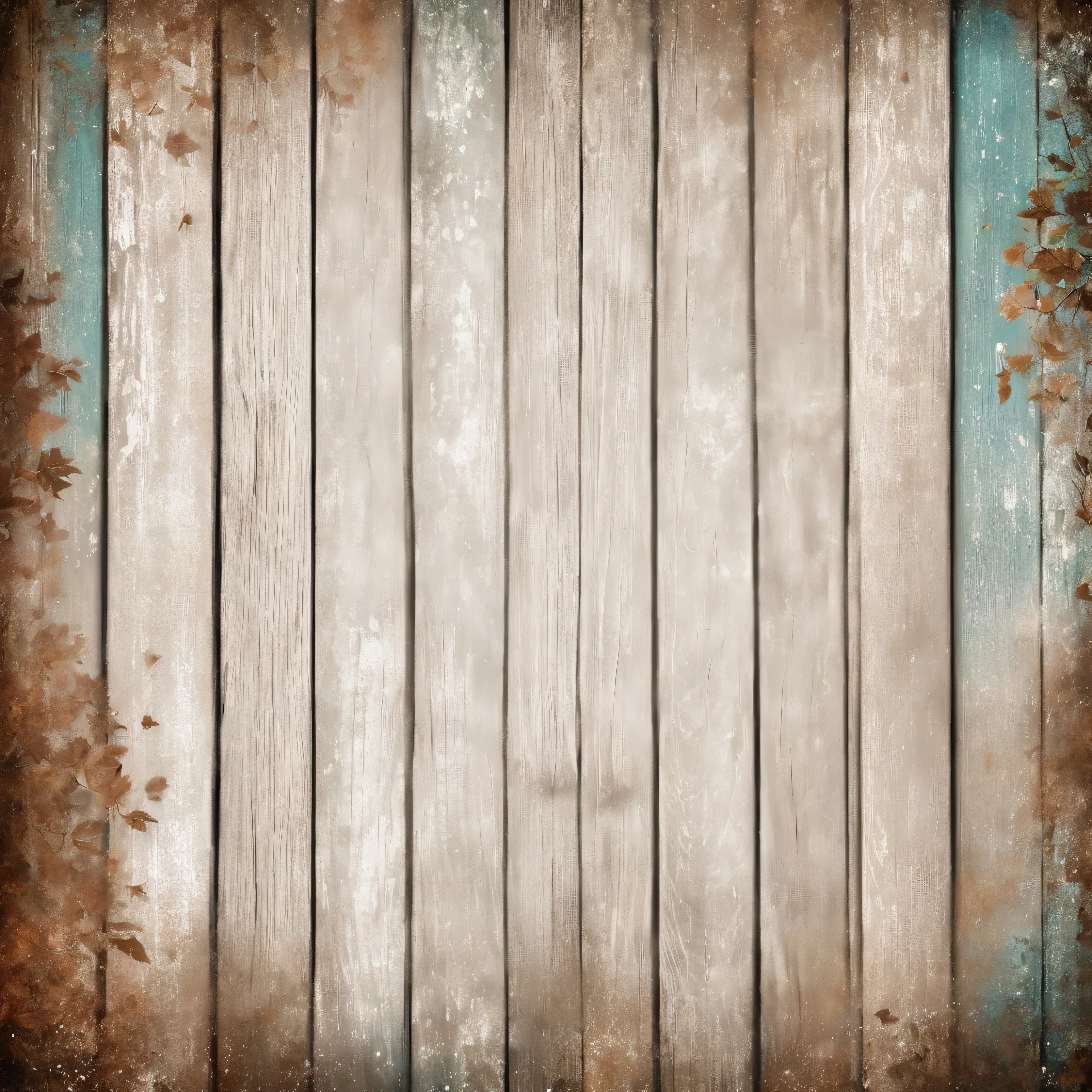 Fundo da textura, papel digital de placa de madeira branca, tom bem suave, com bordas envelhecidas